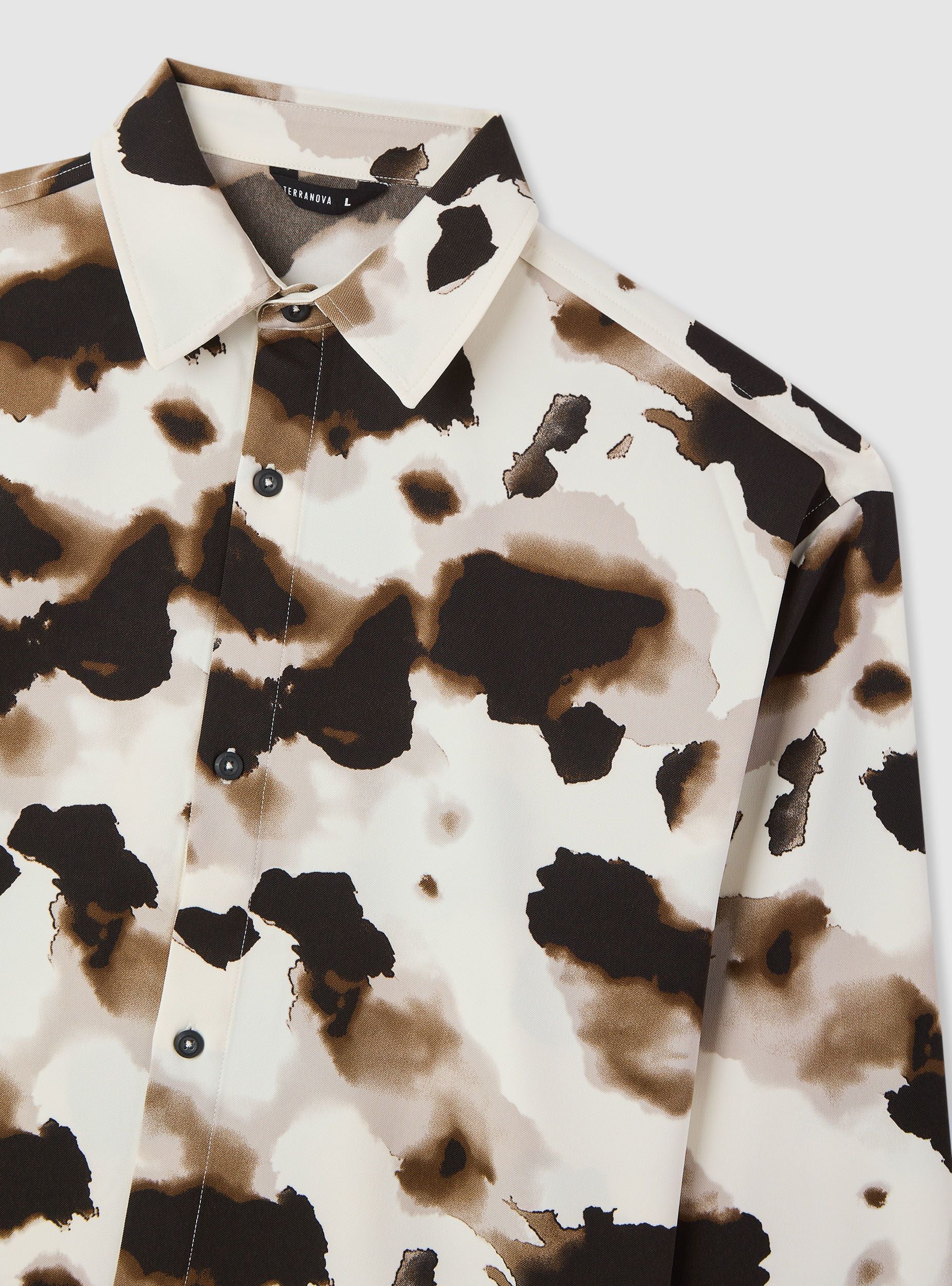 Camicia a fantasia maniche lunghe - Image 6