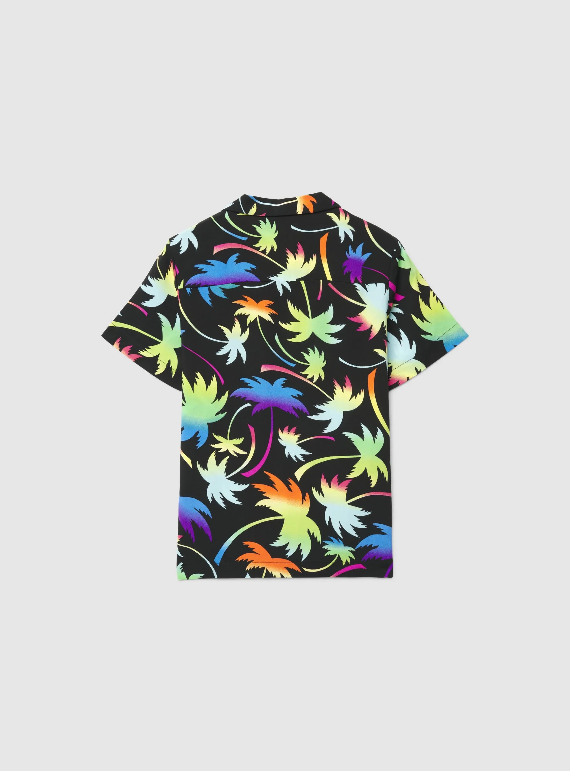 Camicia a maniche corte con stampa palme - Image 4