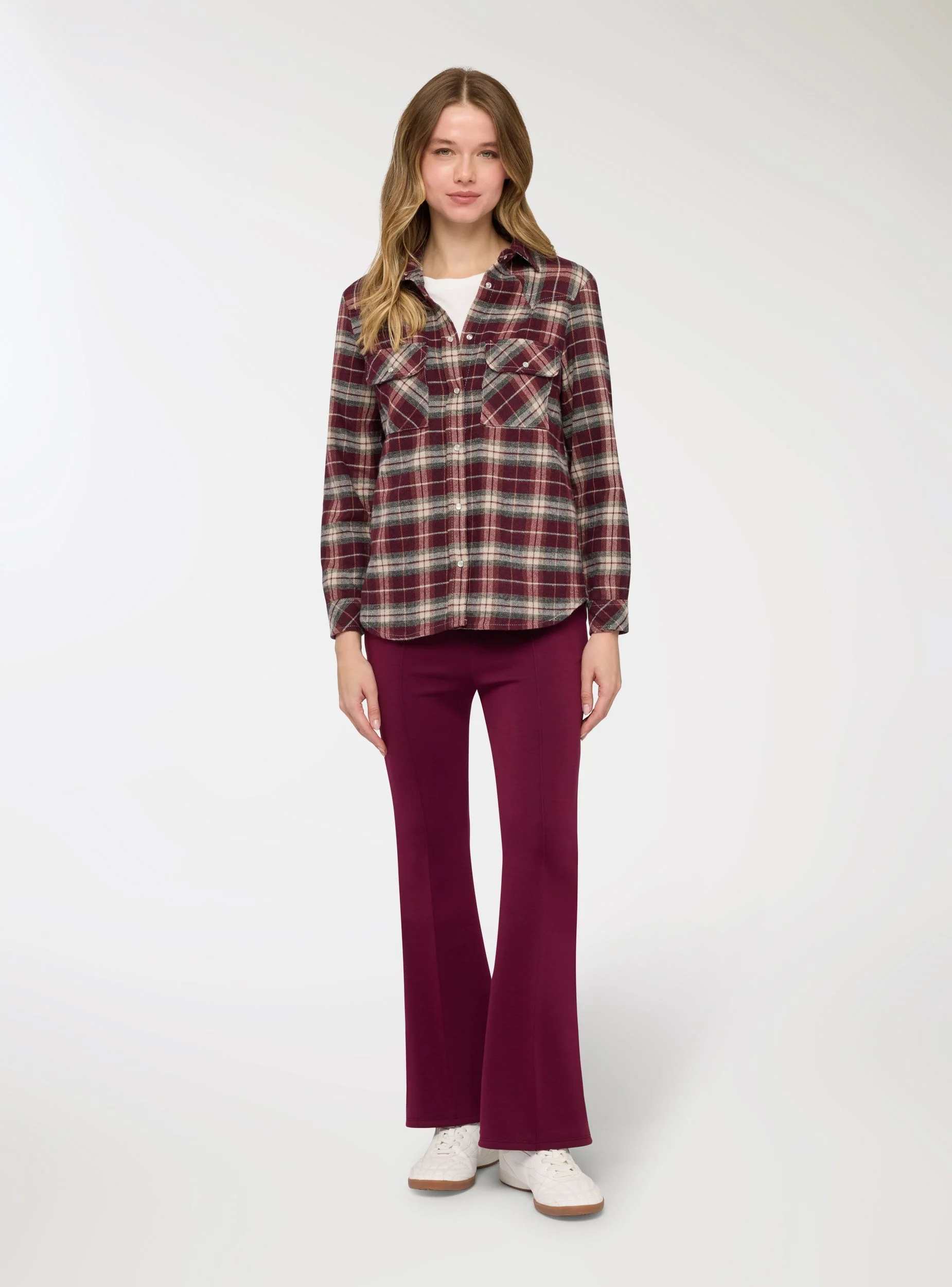 Camicia a quadri con taschini - Image 2