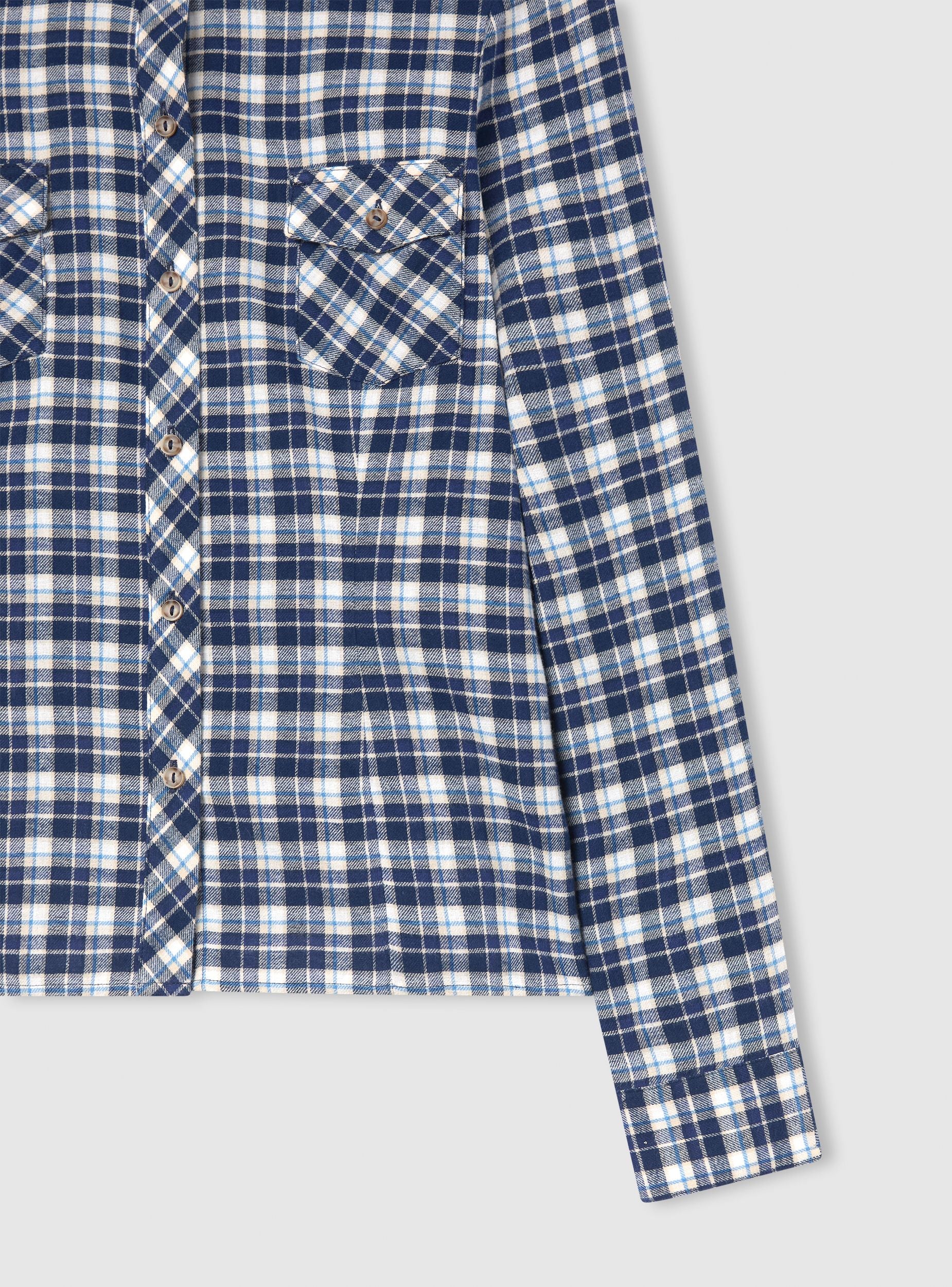 Camicia a quadri con taschini - Image 5