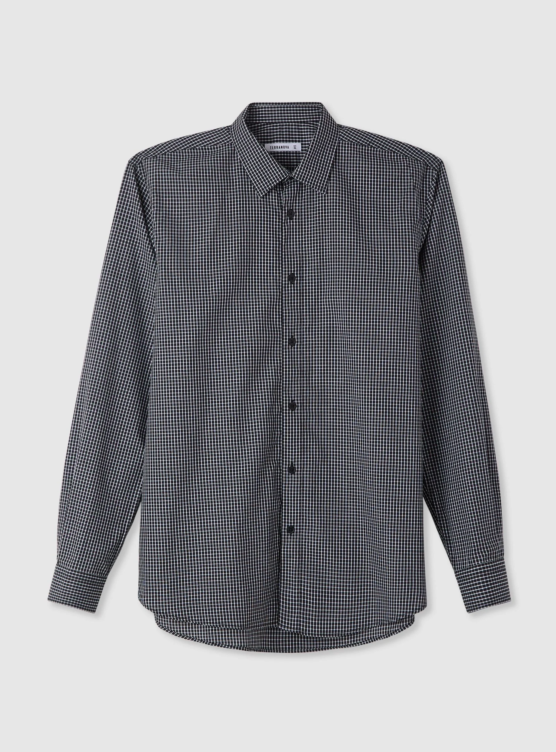 Camicia a quadri cotone popeline - Image 7