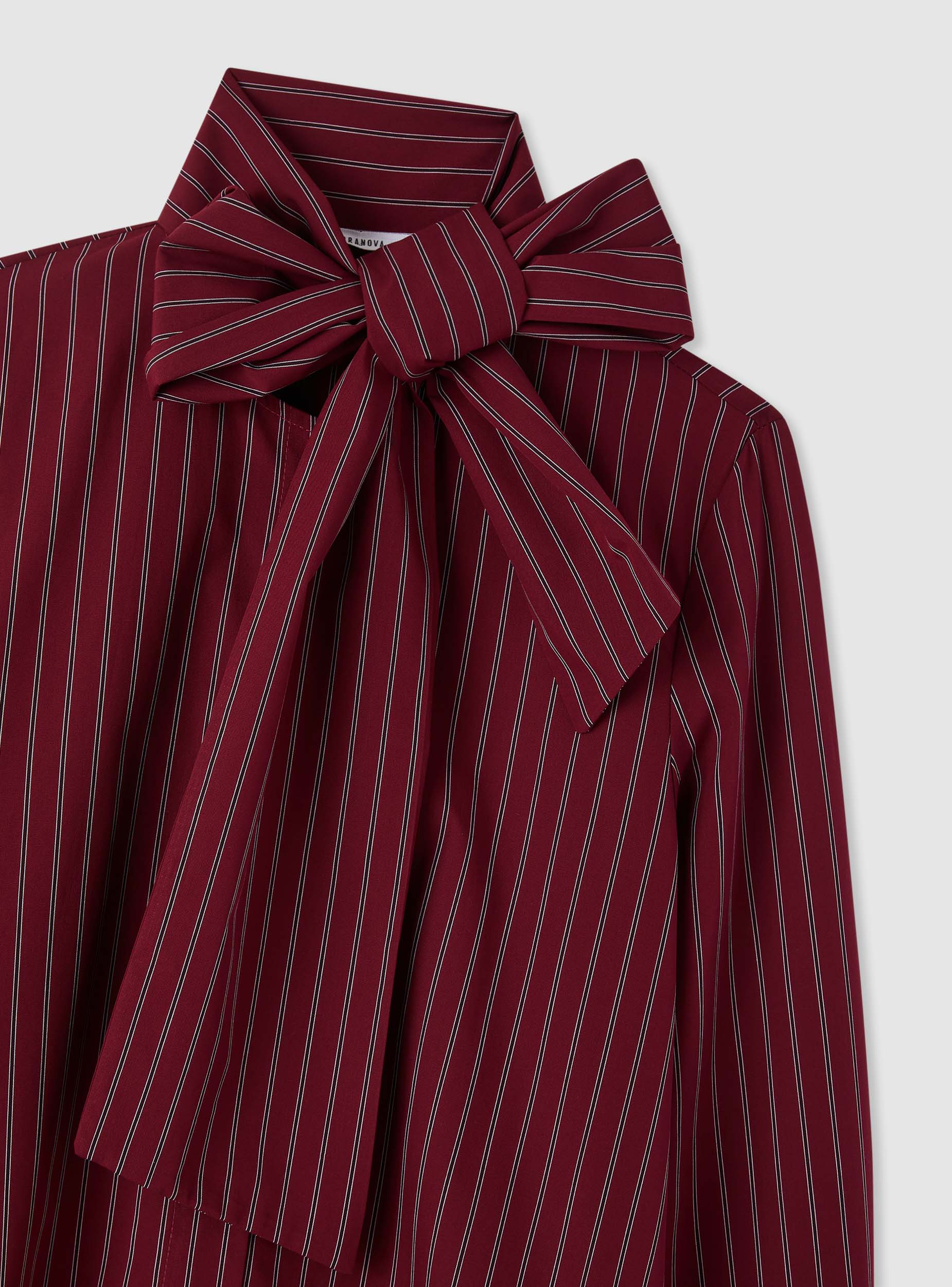 Camicia a righe con fiocco - Image 7