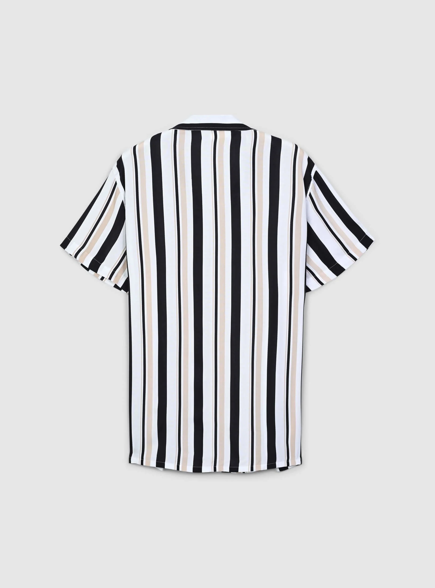 Camicia a righe in viscosa - Image 4