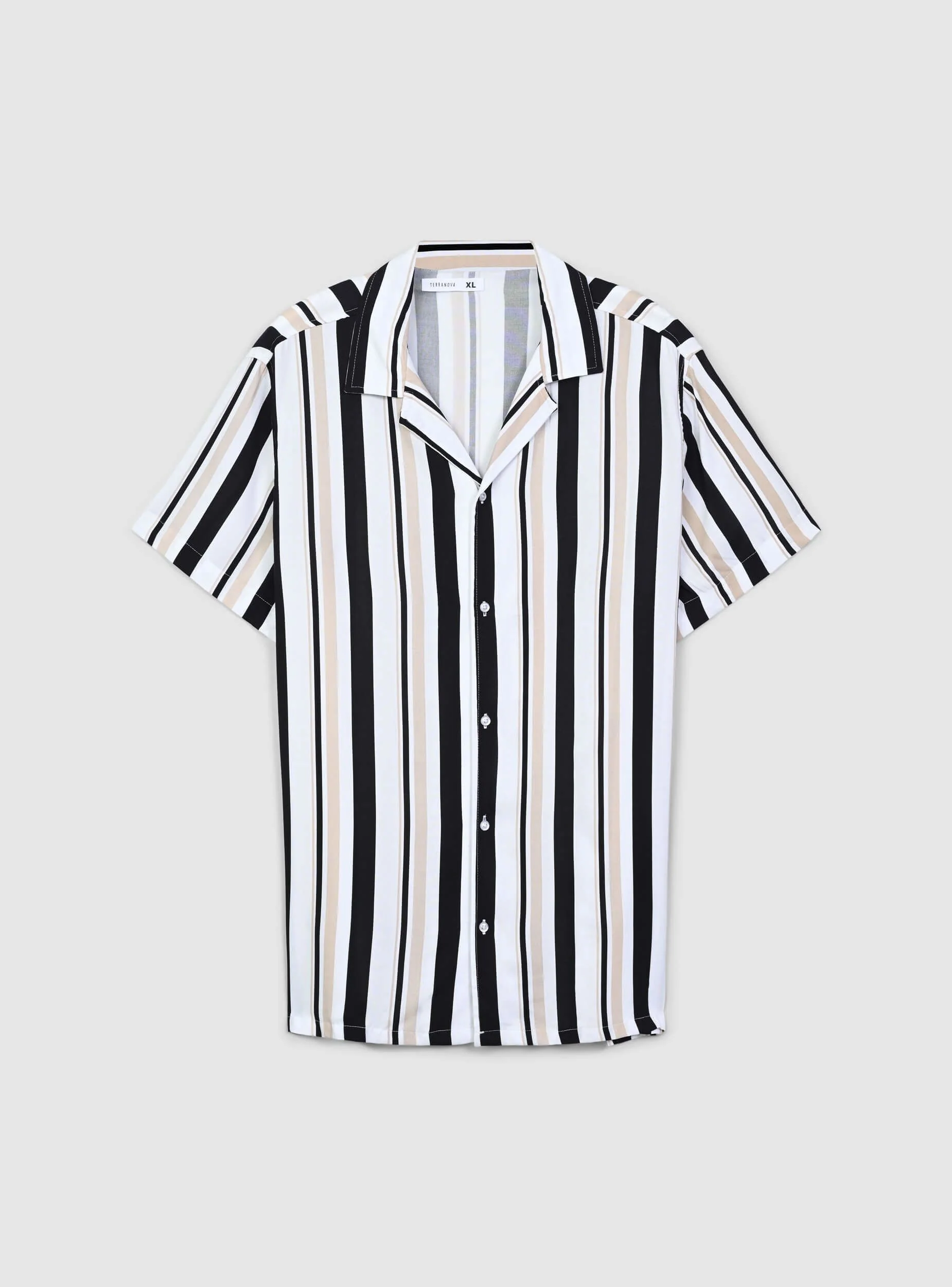 Camicia a righe in viscosa - Image 6