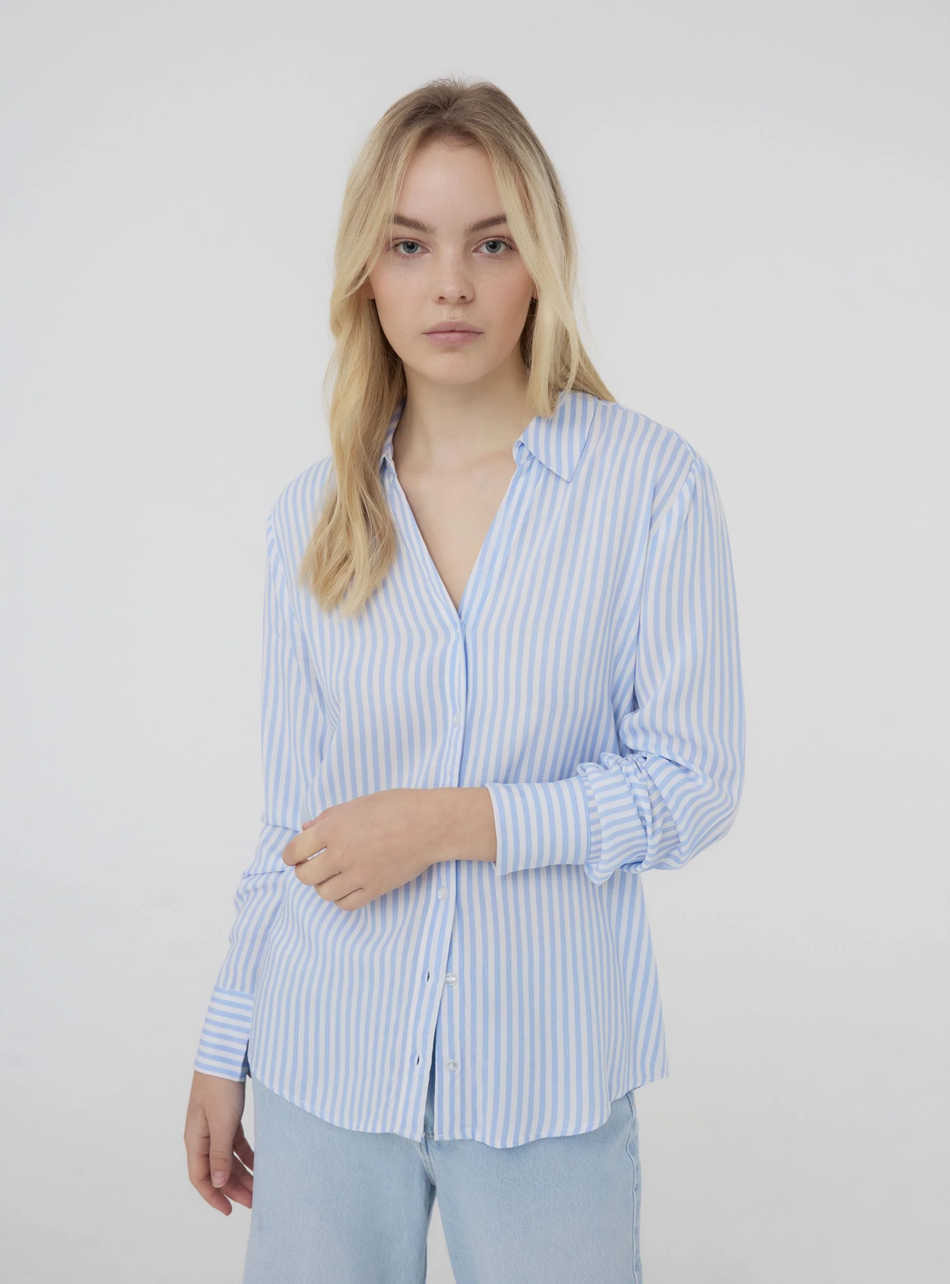 Camicia ampia a righe - Image 2