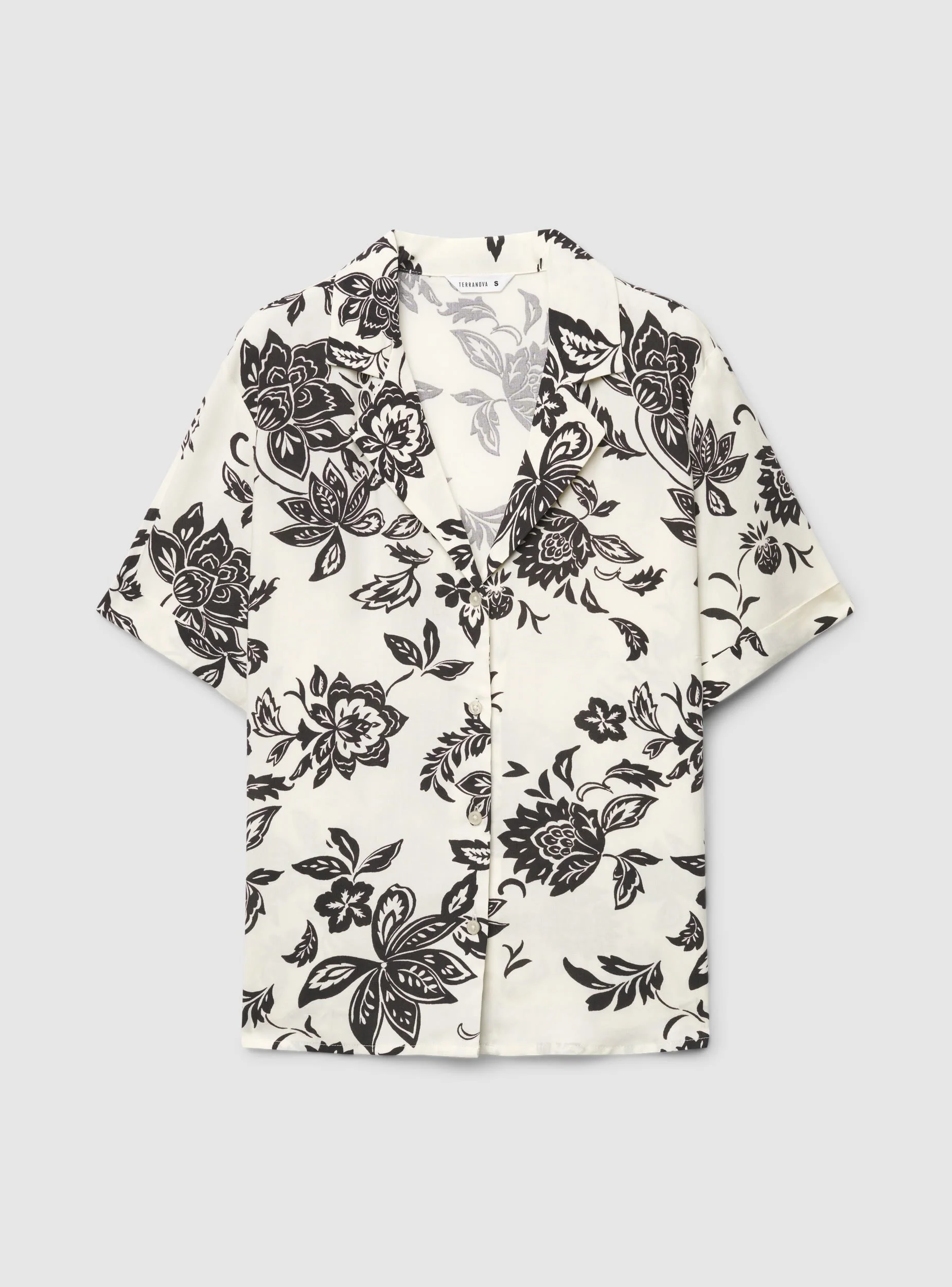 Camicia ampia con stampa floreale - Image 5