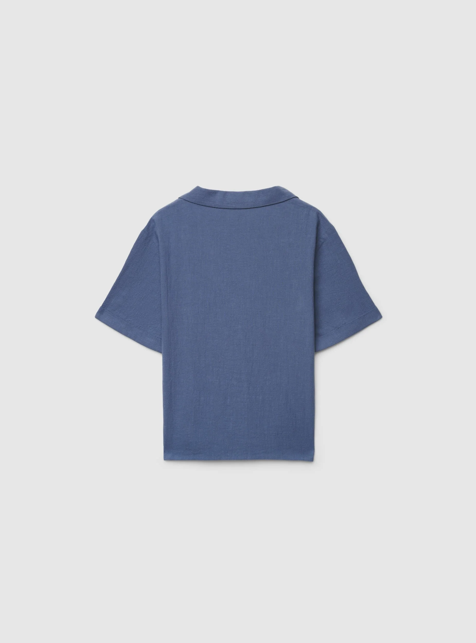 Camicia ampia effetto lino - Image 6