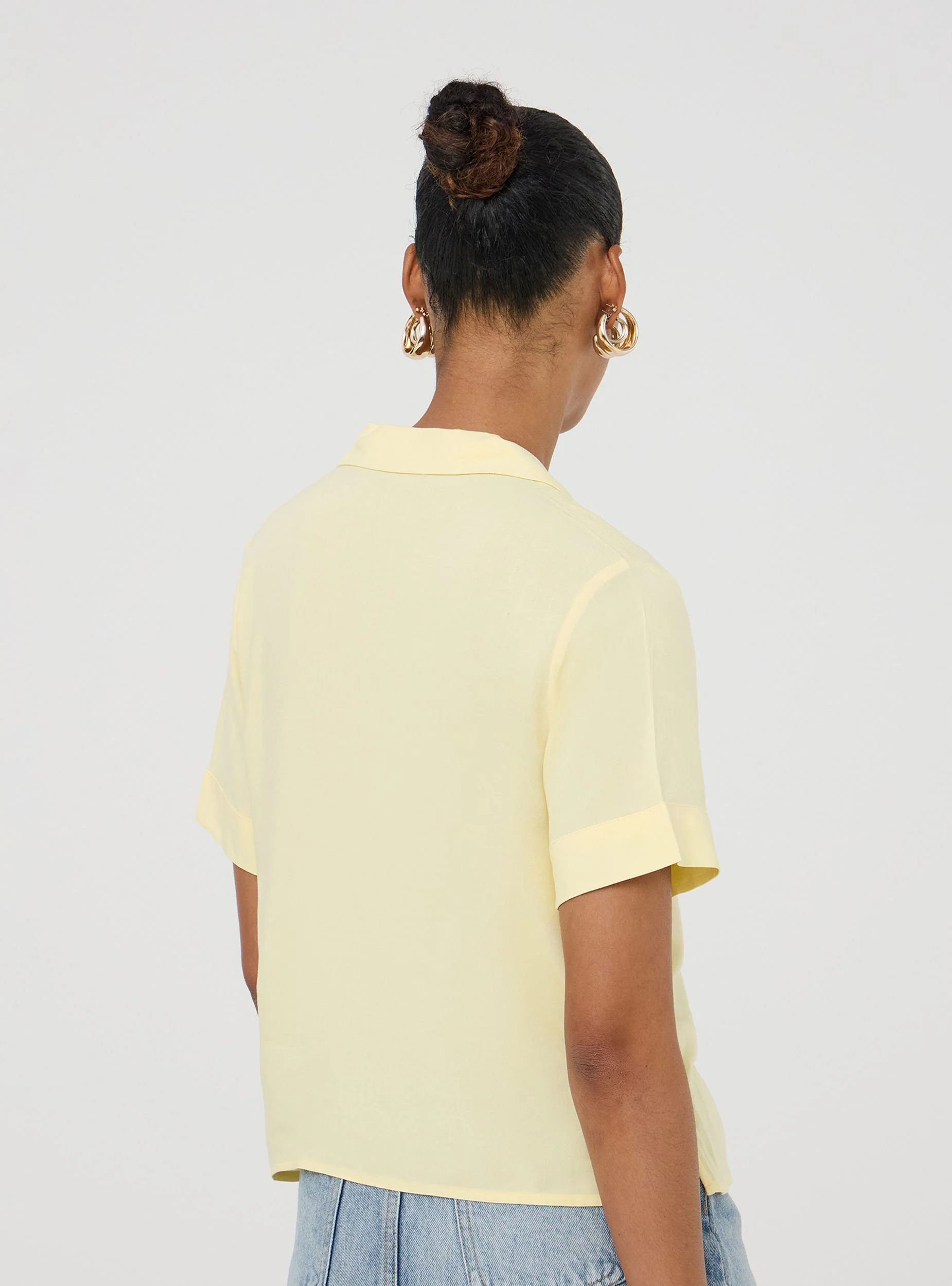 Camicia ampia maniche corte - Image 3