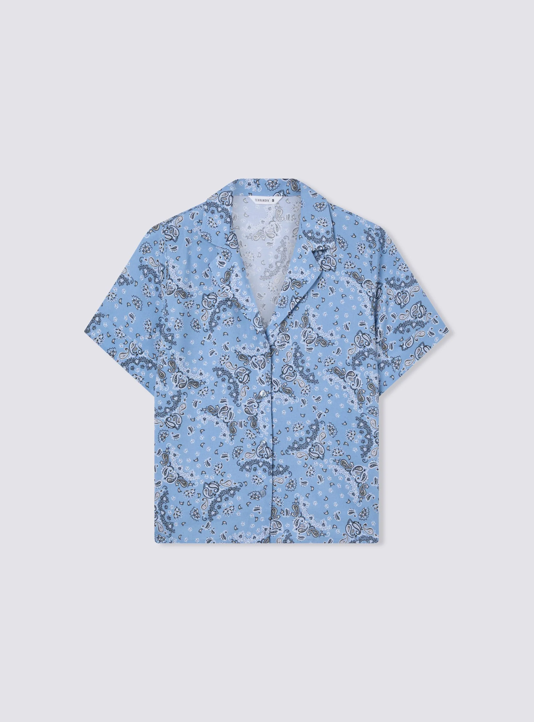 Camicia ampia stampa bandana - Image 6