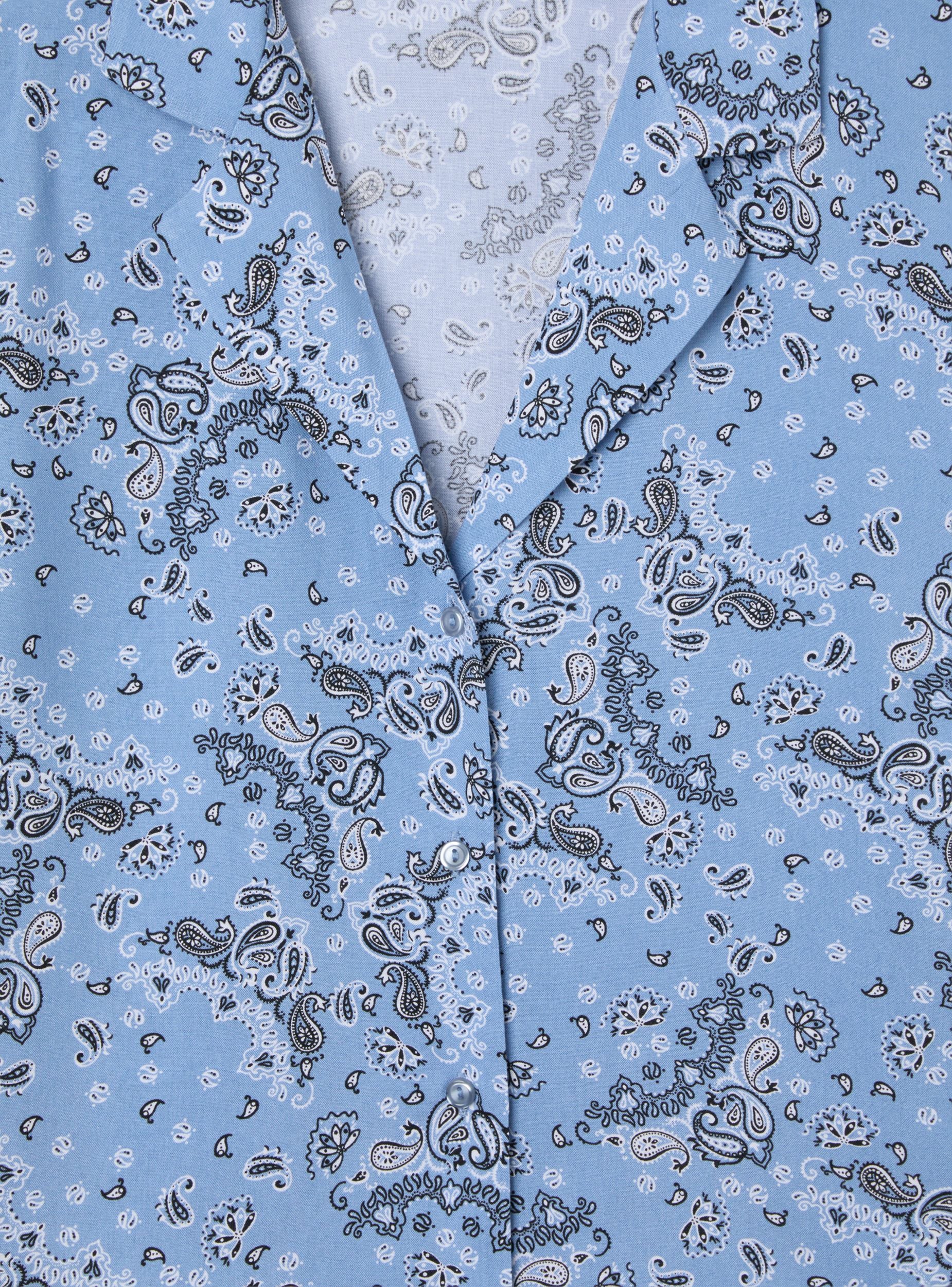 Camicia ampia stampa bandana - Image 7
