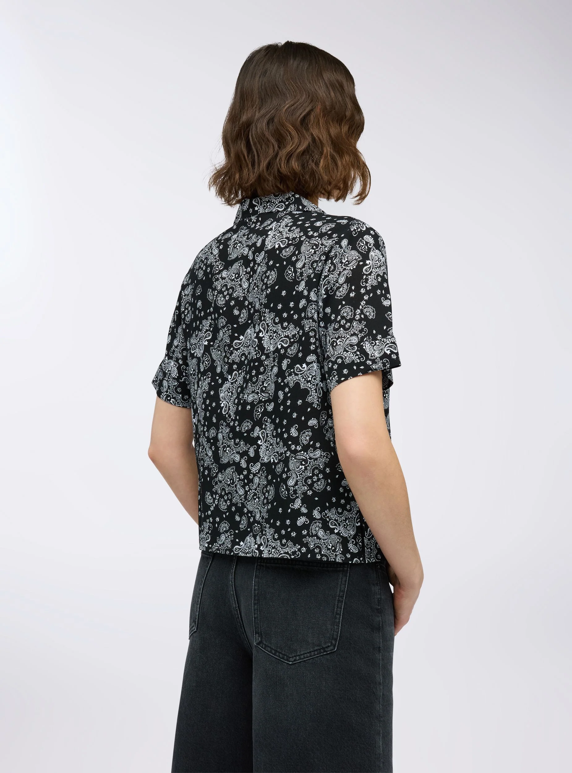 Camicia ampia stampa bandana - Image 4