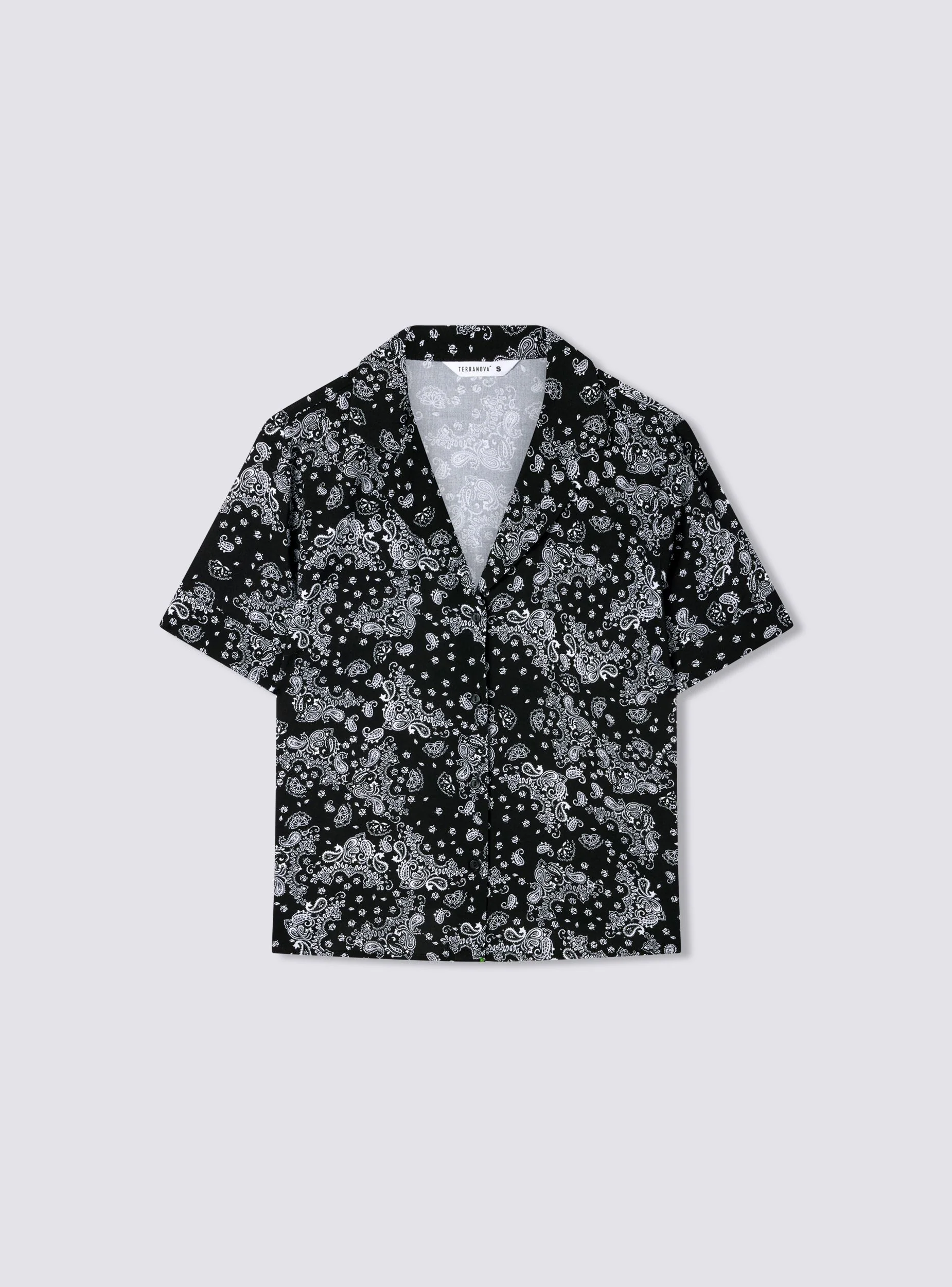 Camicia ampia stampa bandana - Image 5