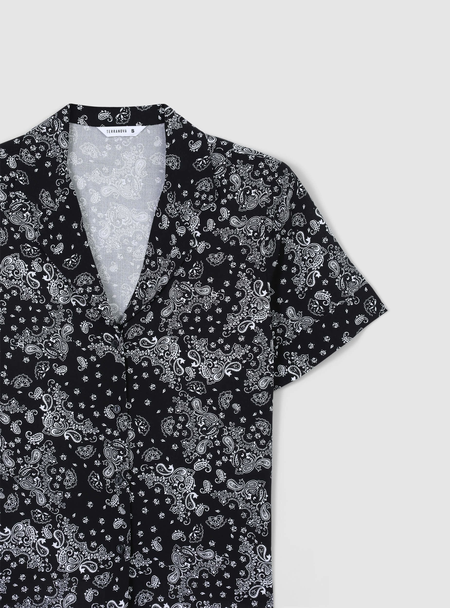 Camicia ampia stampa bandana - Image 7