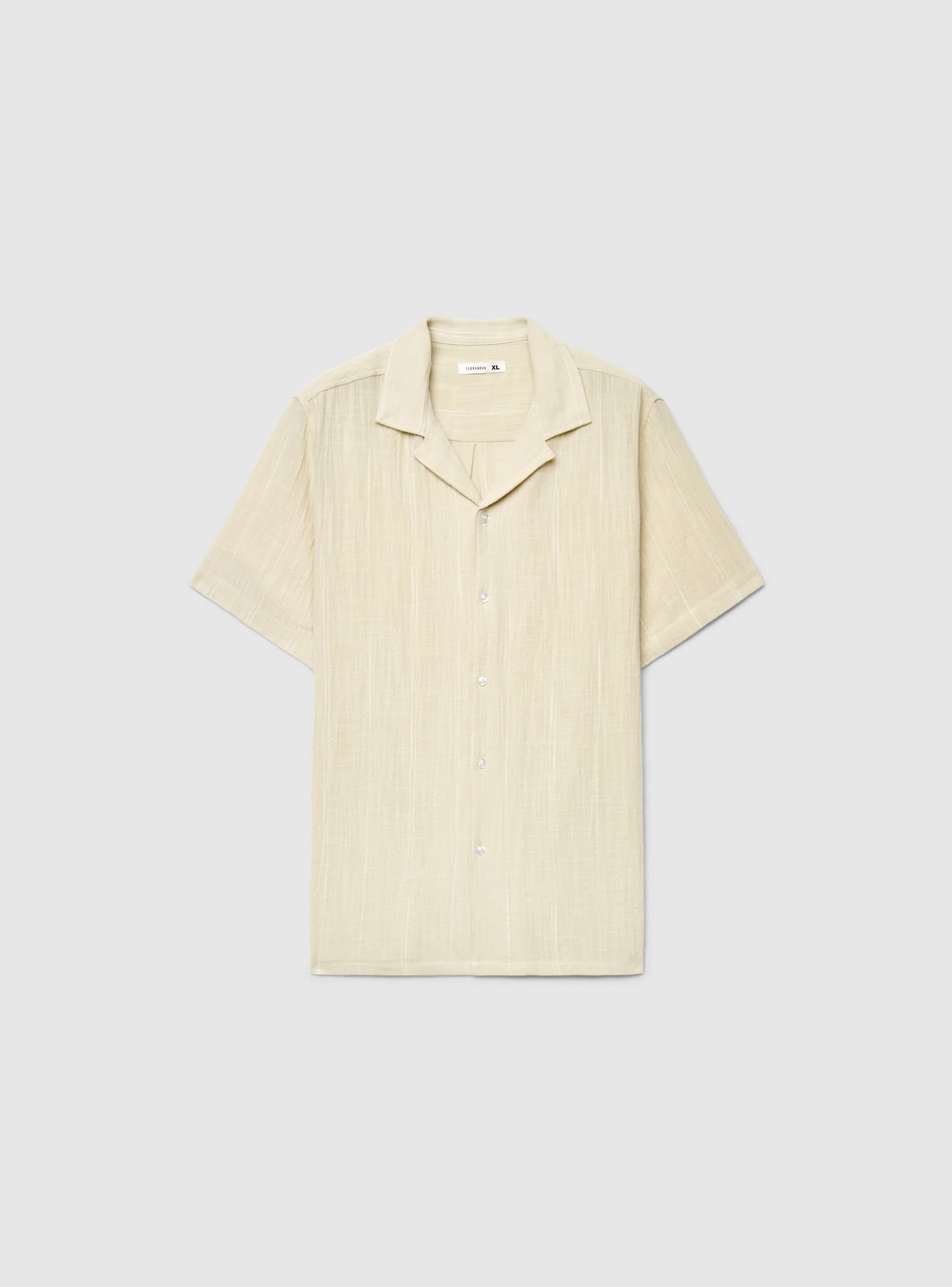 Camicia bowling a righe con colletto a rever - Image 5
