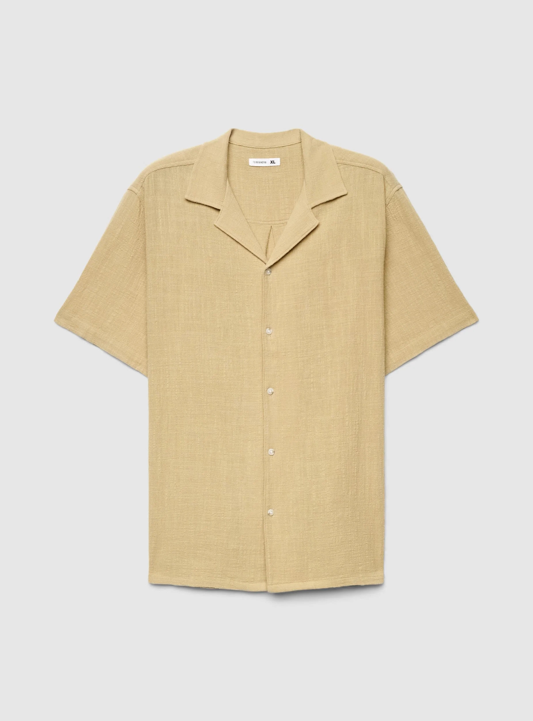 Camicia bowling a tinta unita - Image 7