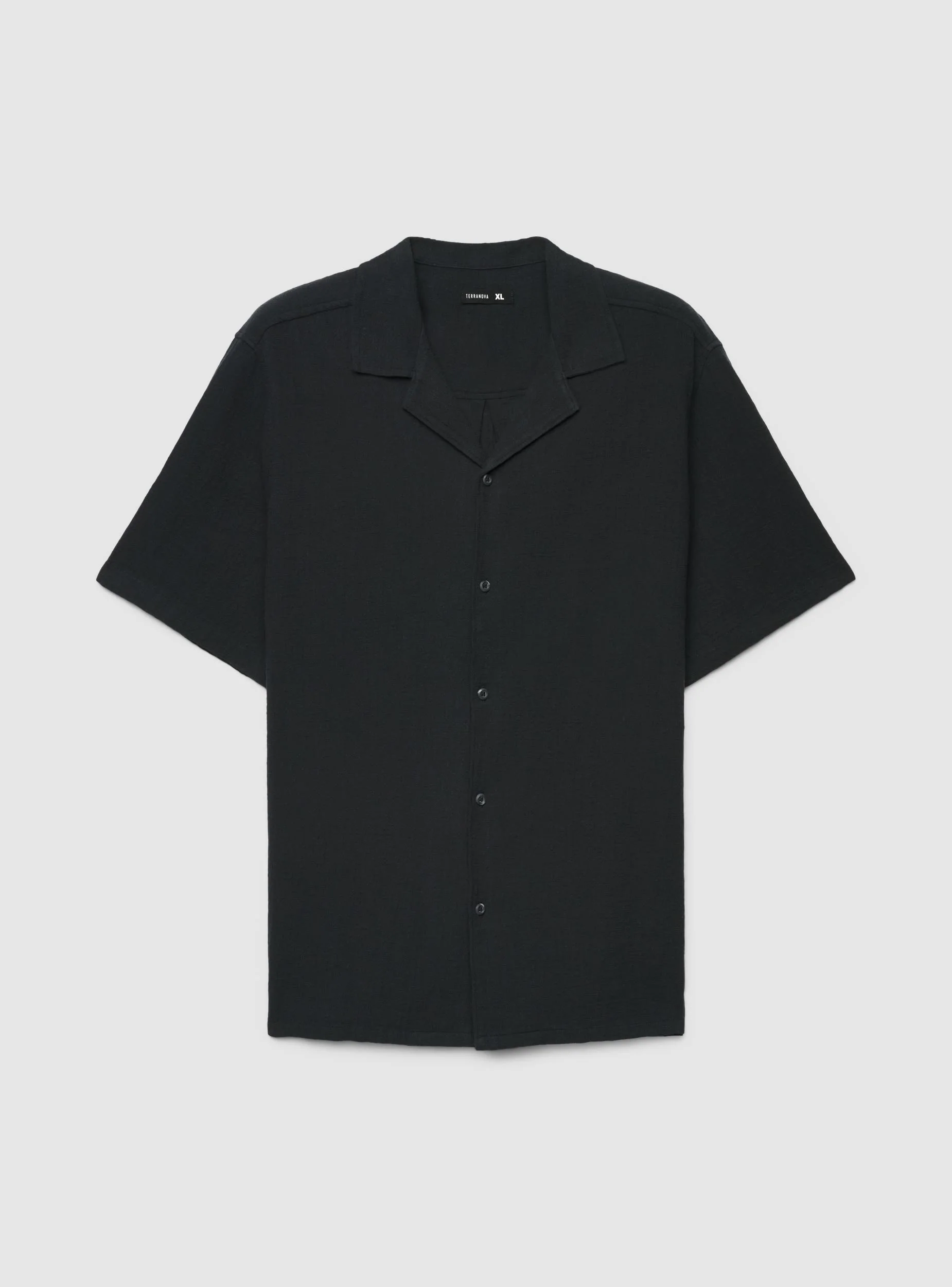 Camicia bowling a tinta unita - Image 7