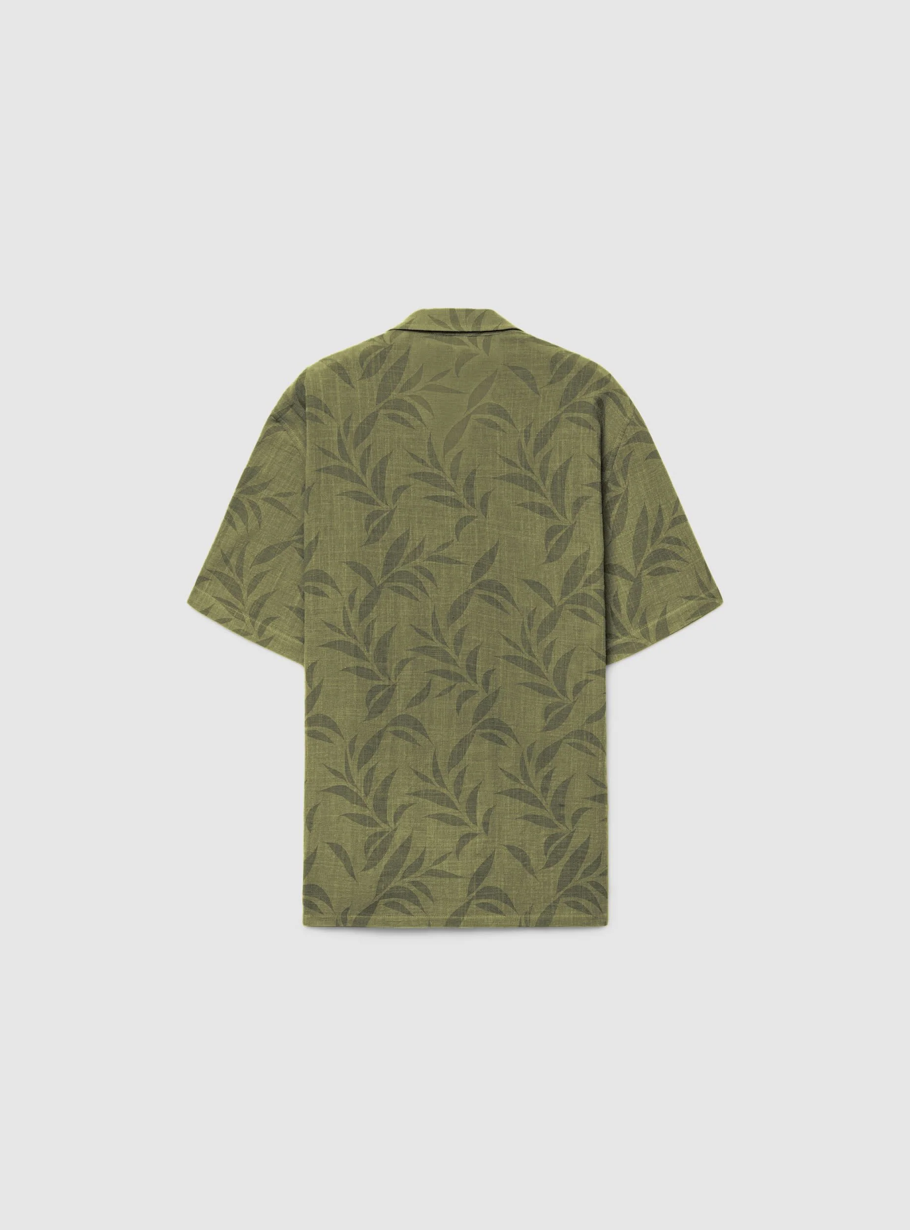 Camicia bowling con stampa palme - Image 7