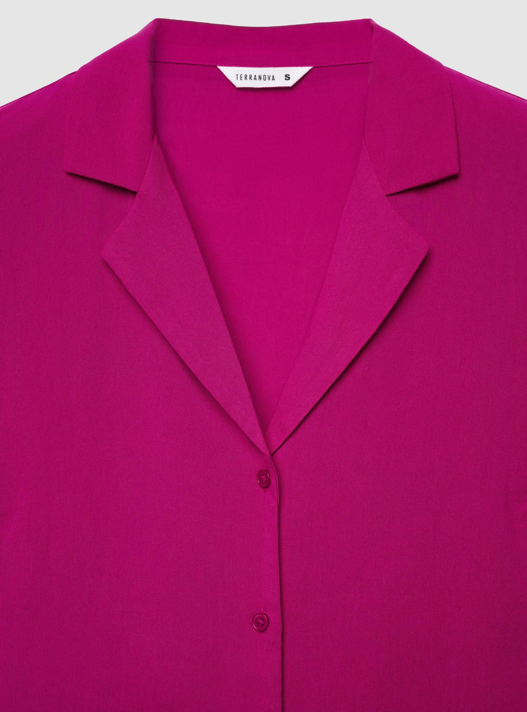 Camicia con collo a rever - Image 5
