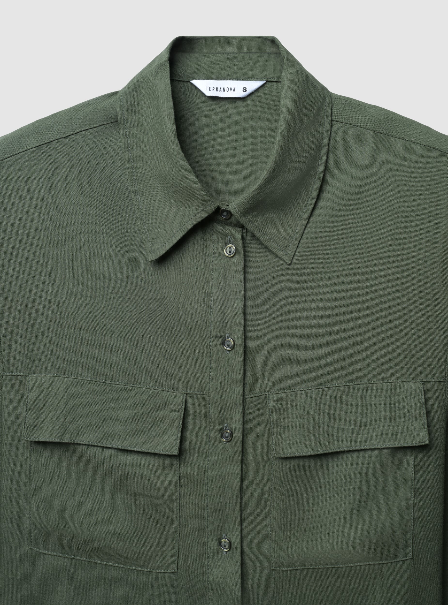 Camicia con tasche frontali - Image 7