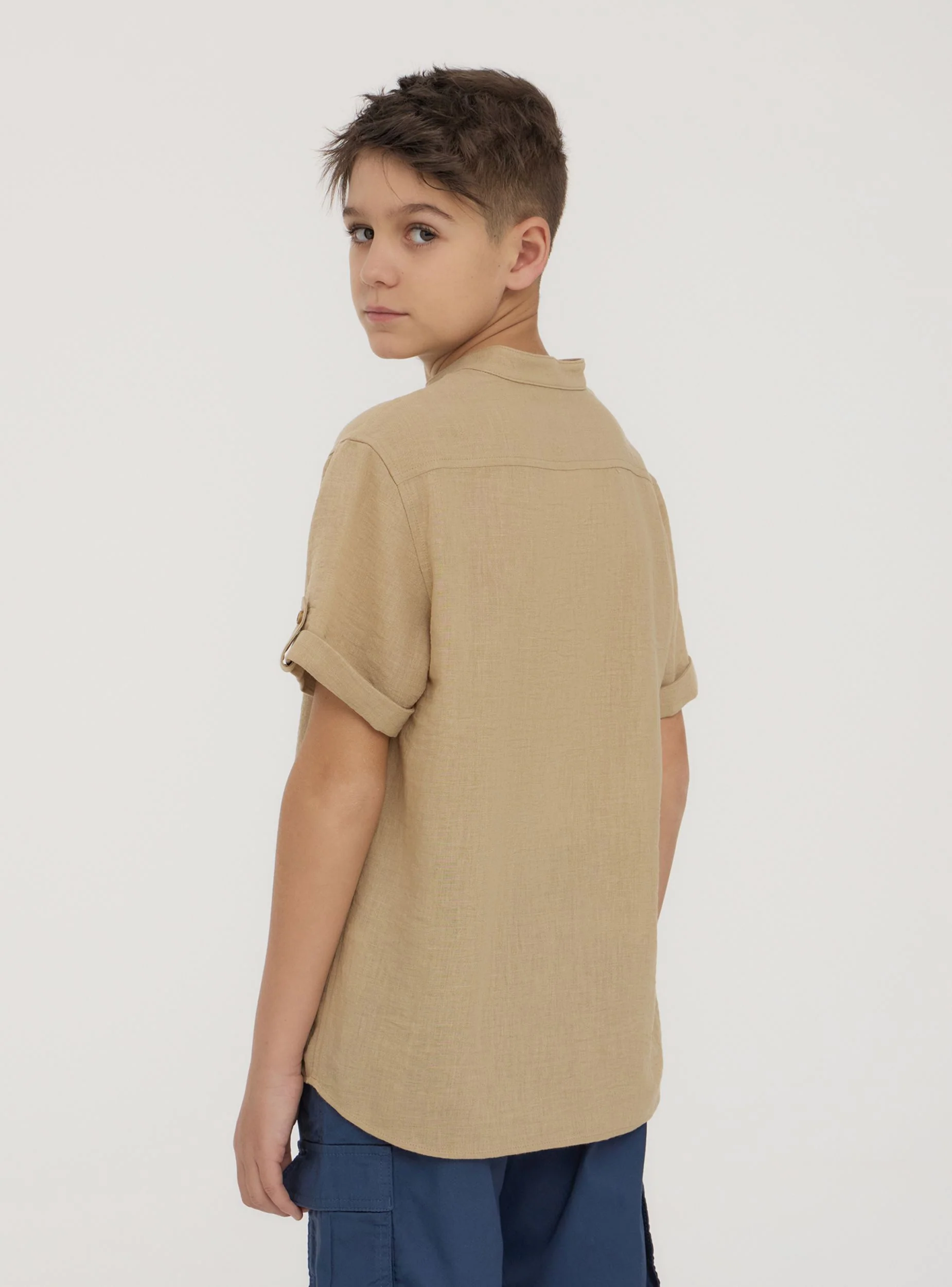 Camicia coreana tessuto leggero - Image 3