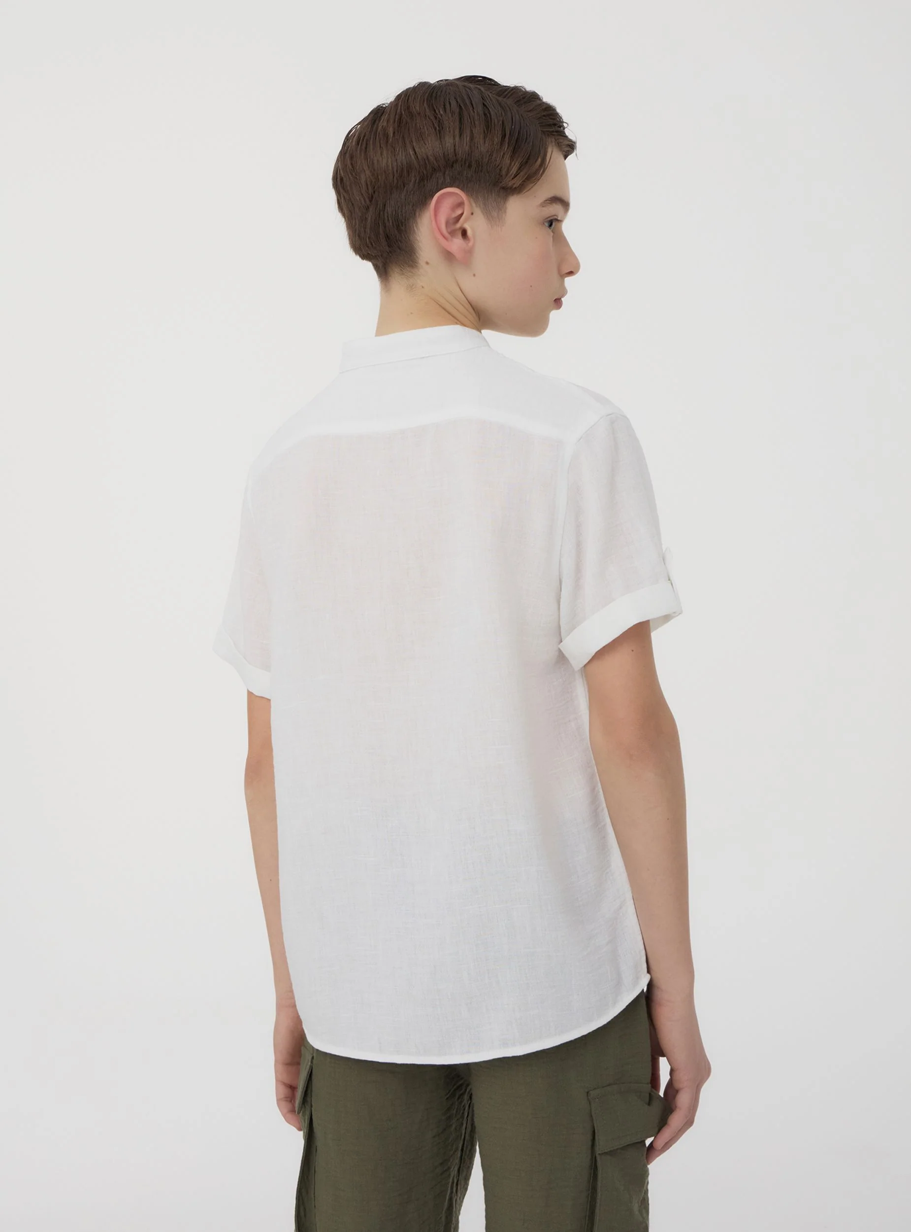 Camicia coreana tessuto leggero