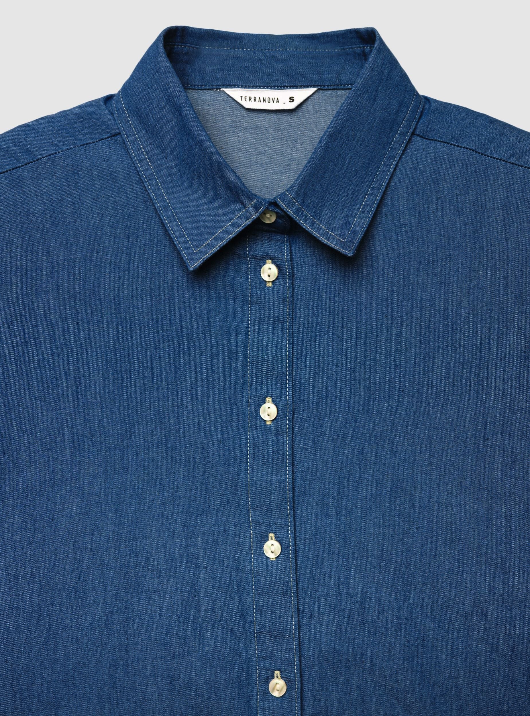 Camicia crop con bottoni - Image 4