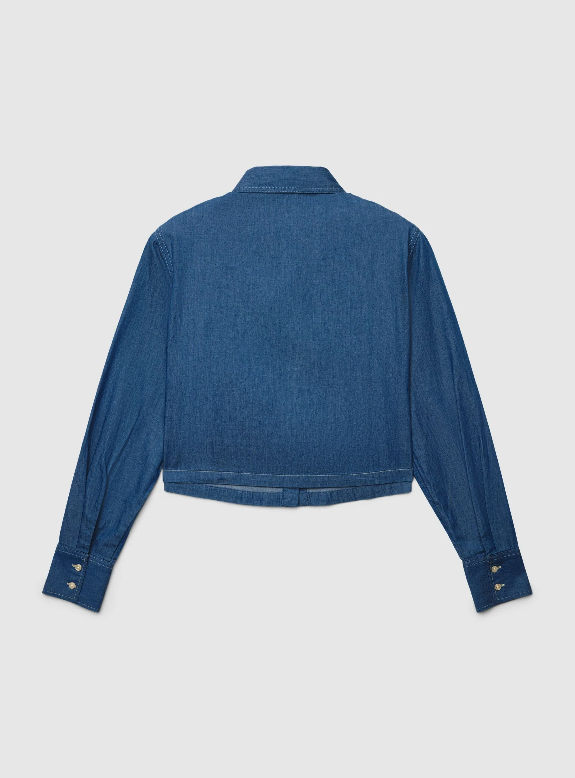 Camicia crop con bottoni - Image 5