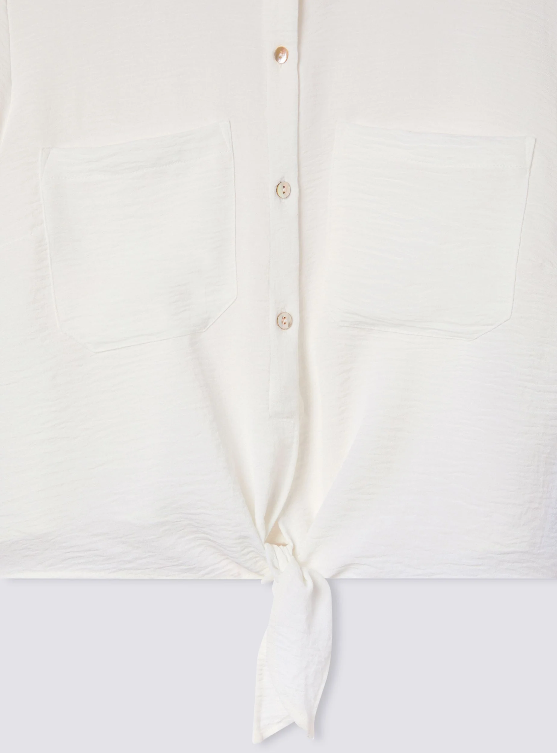Camicia crop con nodo - Image 7