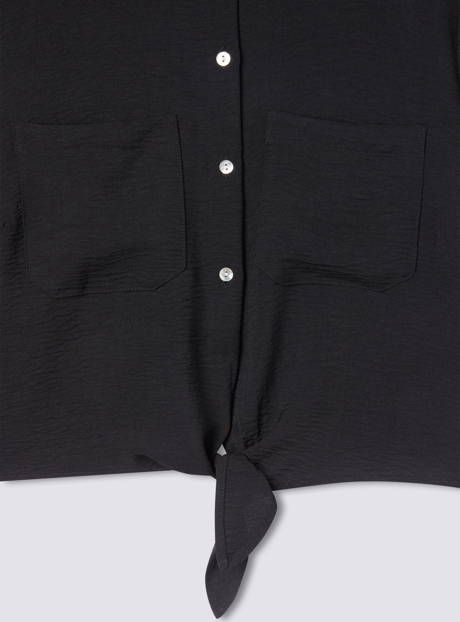 Camicia crop con nodo - Image 7
