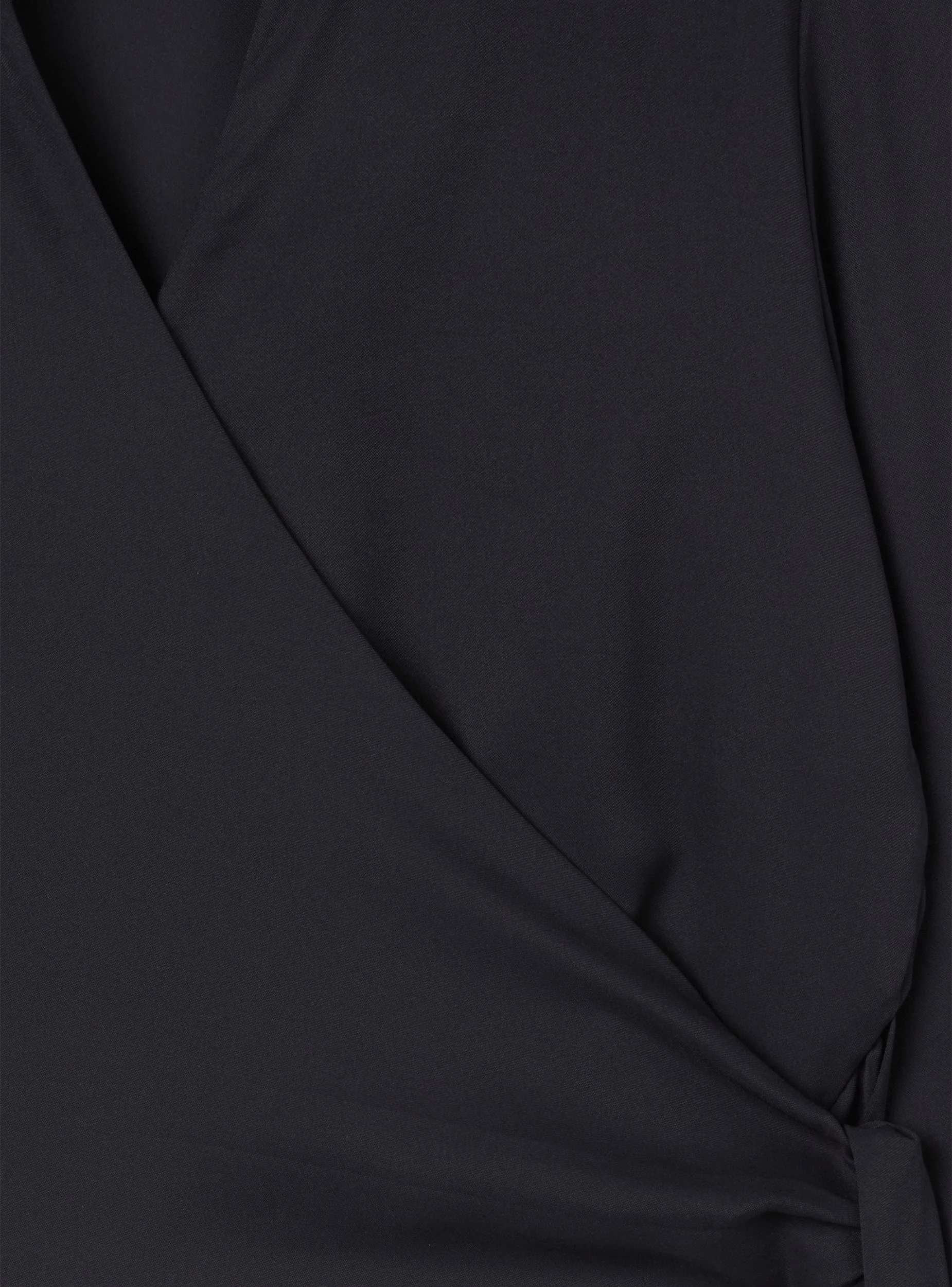 Camicia crop incrociata con nodo - Image 7