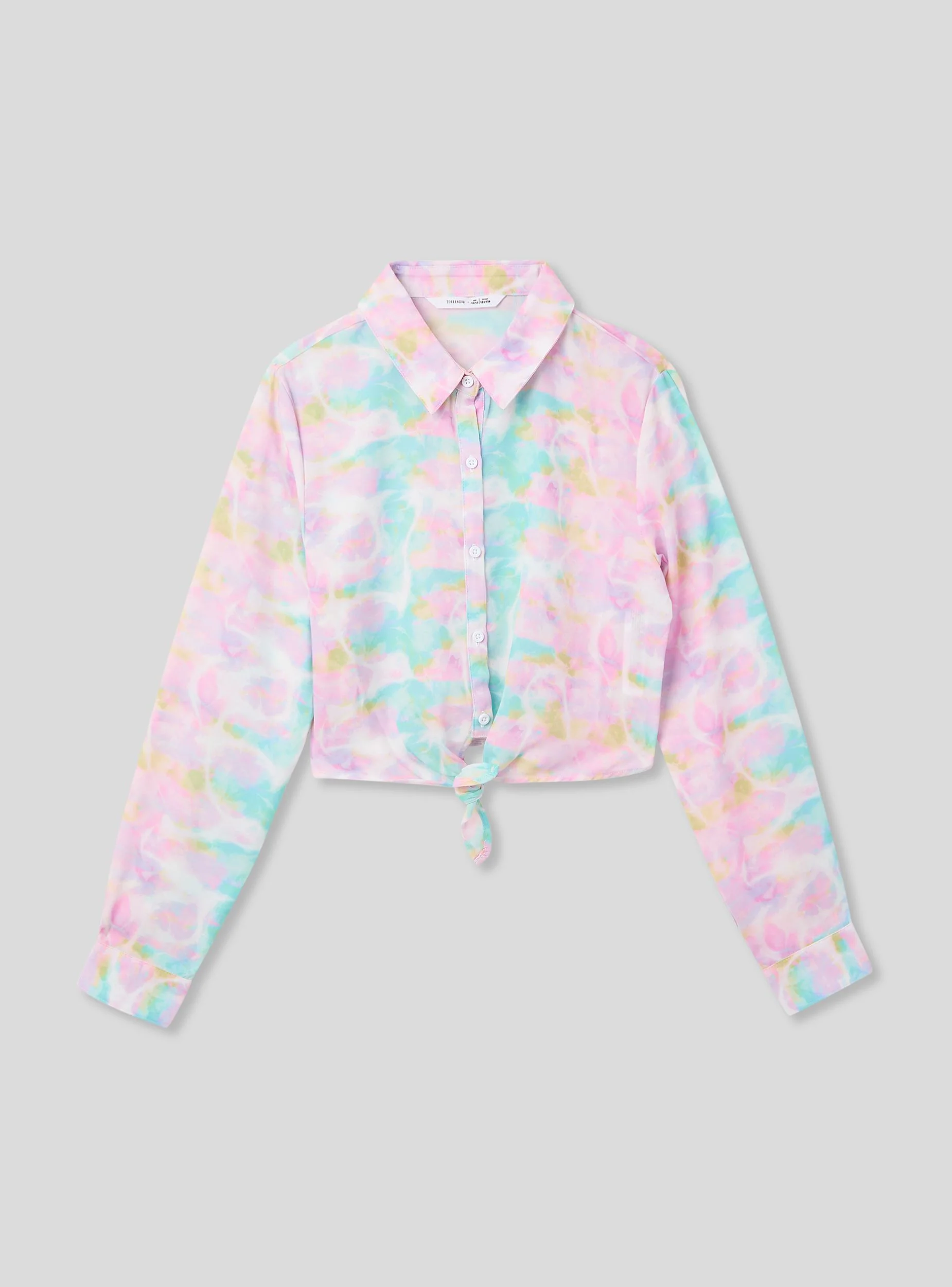 Camicia crop tie-dye - Image 4