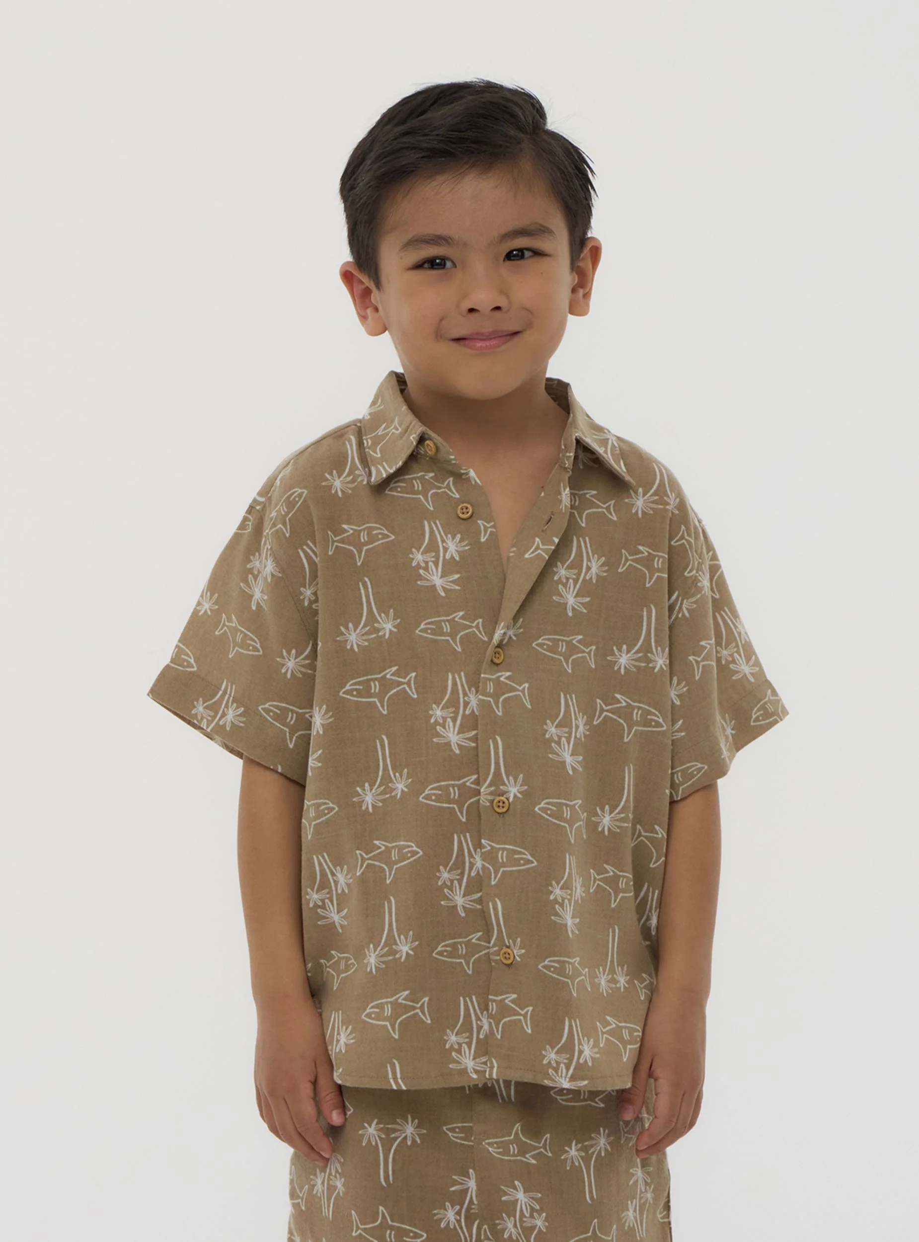 Camicia fantasia squali - Image 3