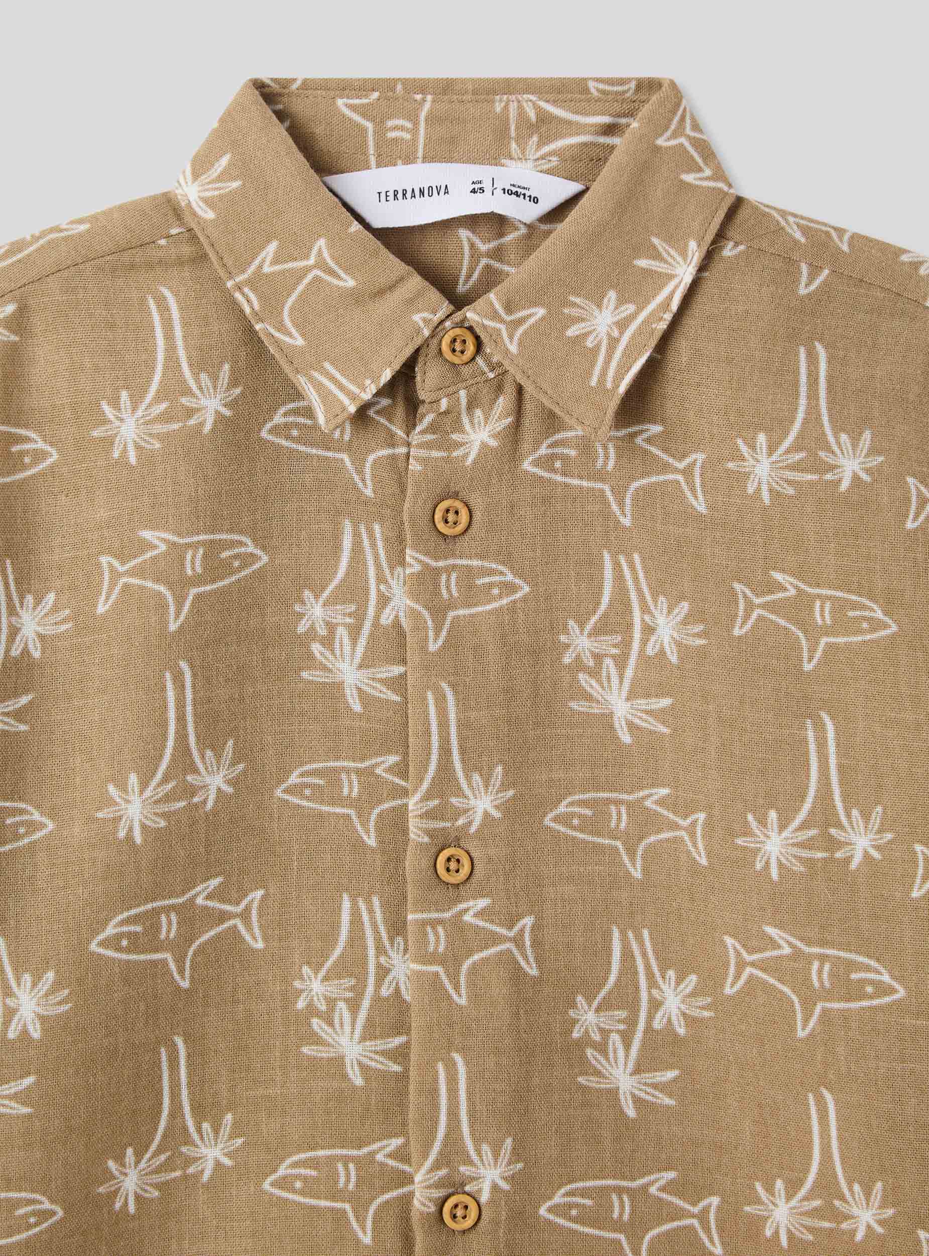 Camicia fantasia squali - Image 4