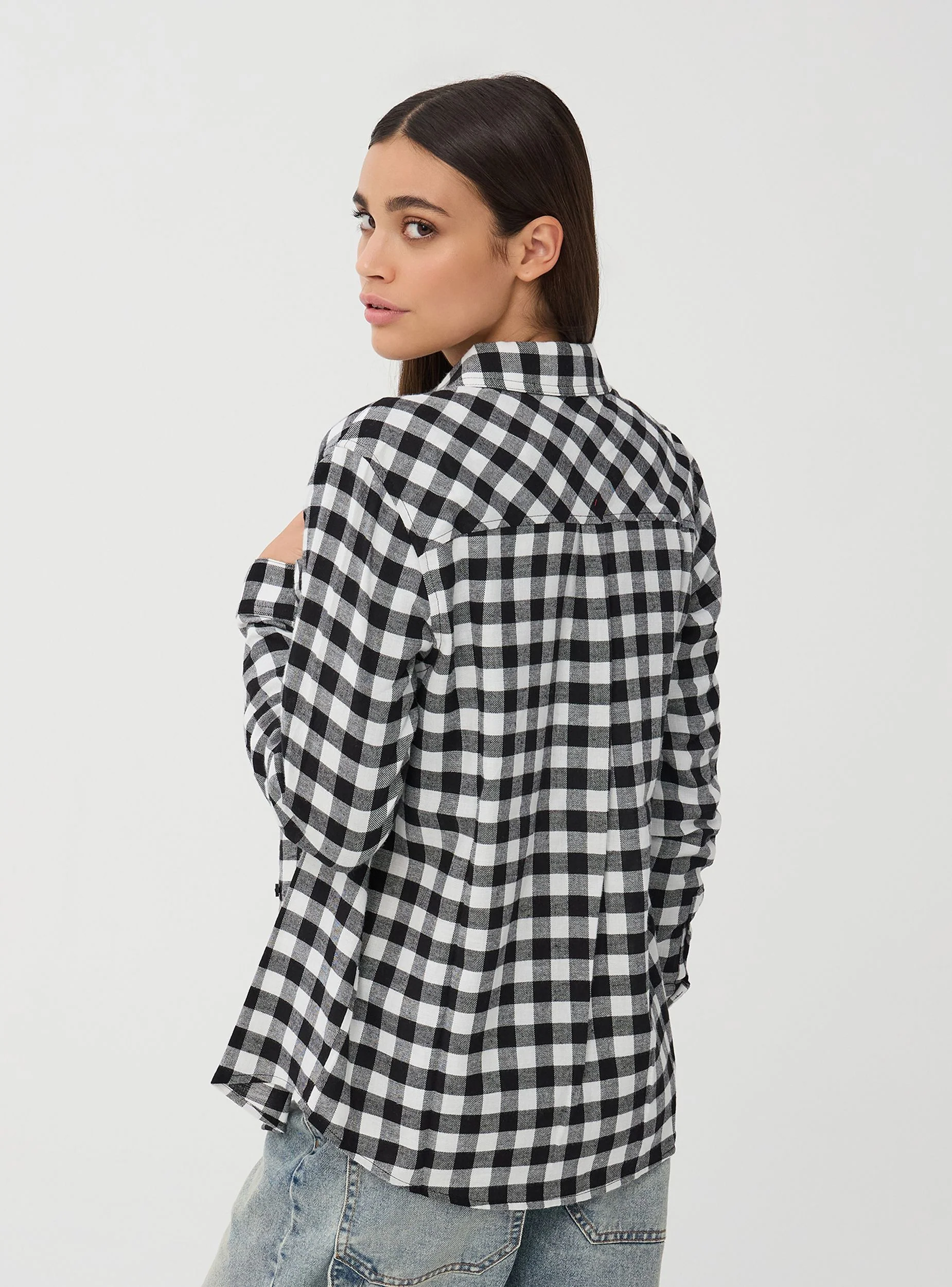 Camicia in flanella a quadri - Image 3