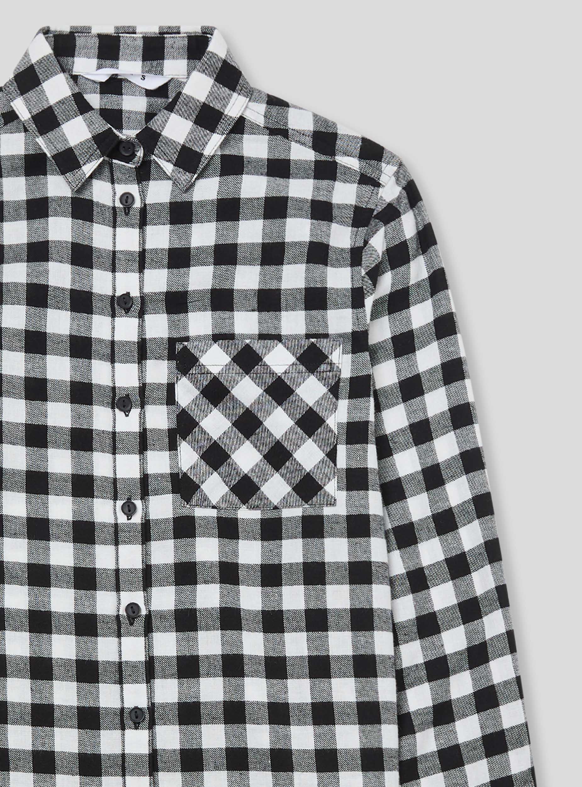 Camicia in flanella a quadri - Image 4