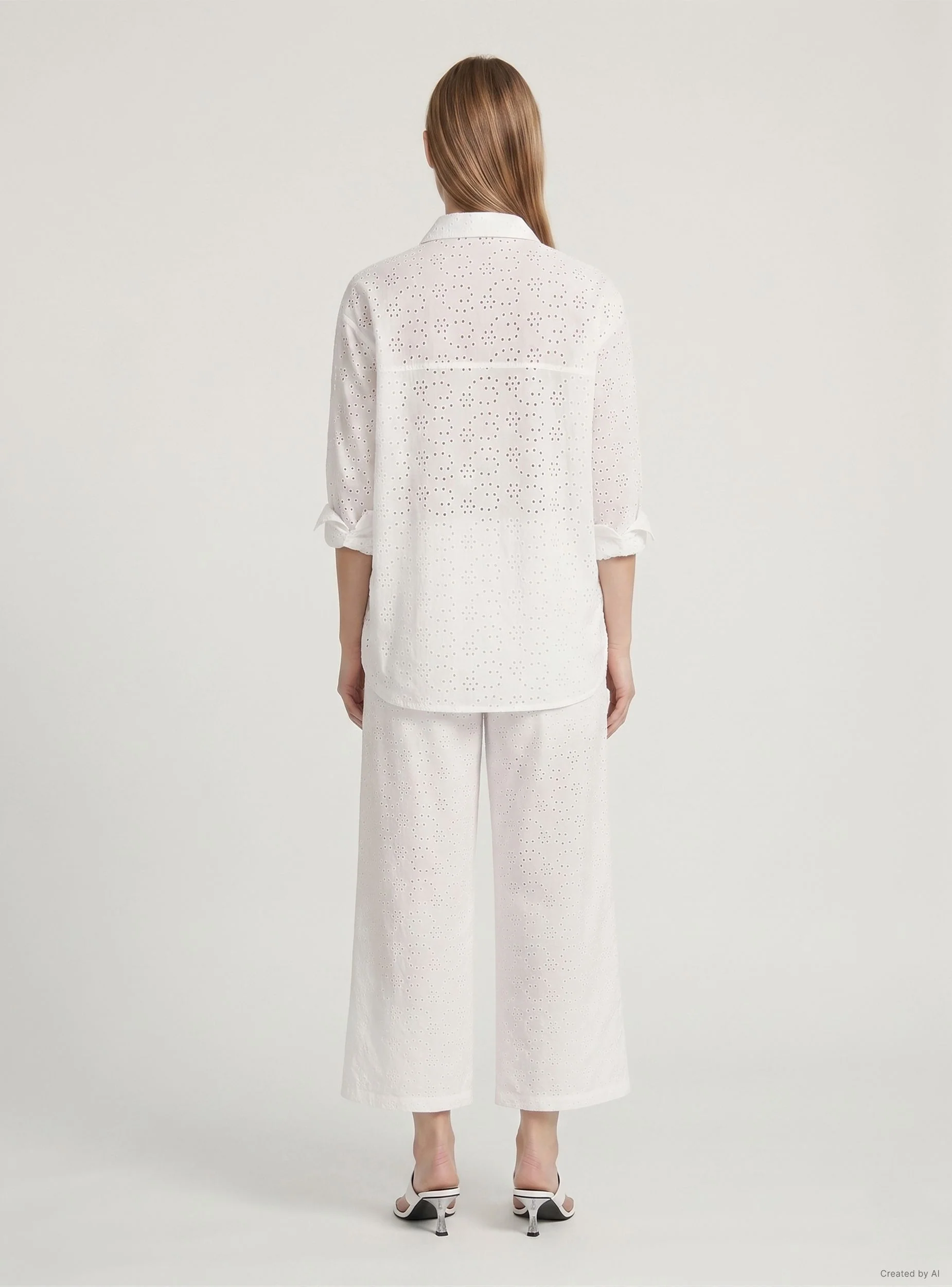 Camicia in sangallo - Image 3