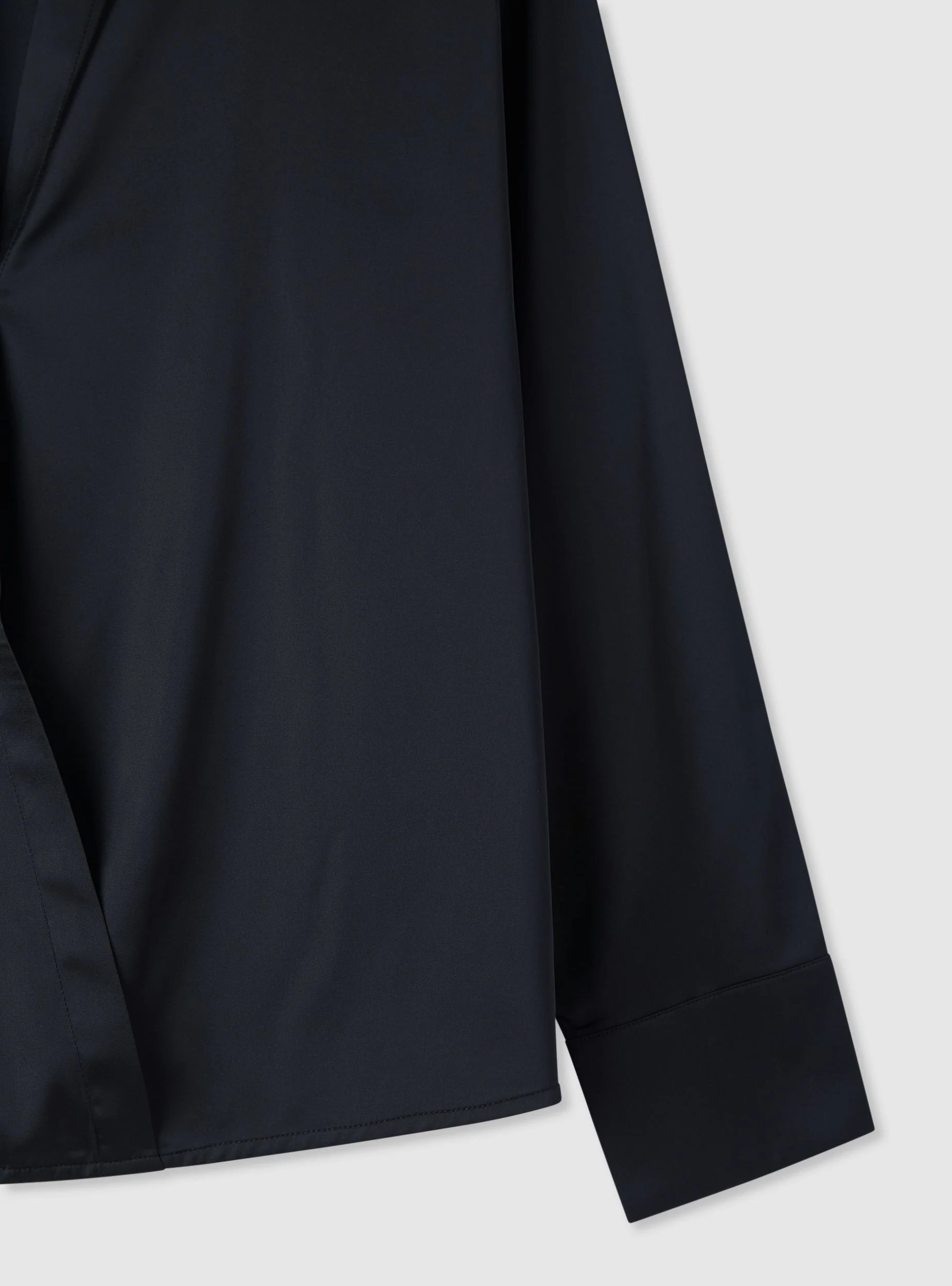 Camicia incrociata in satin - Image 3