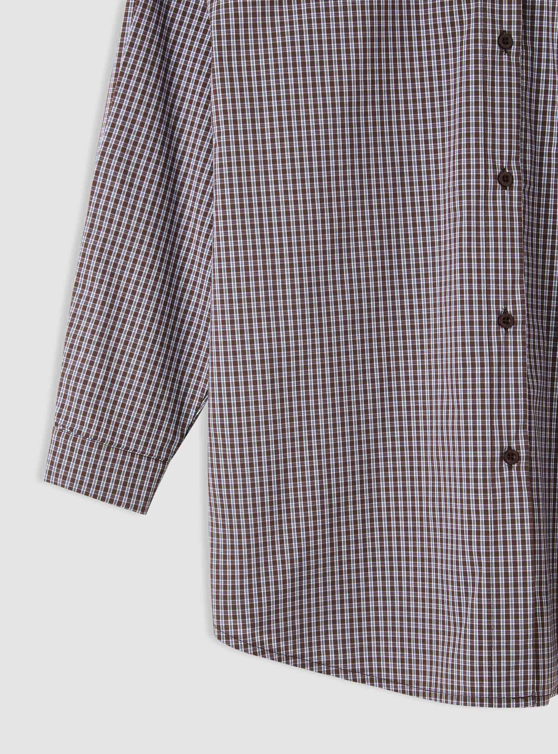 Camicia over a quadretti con taschino - Image 6