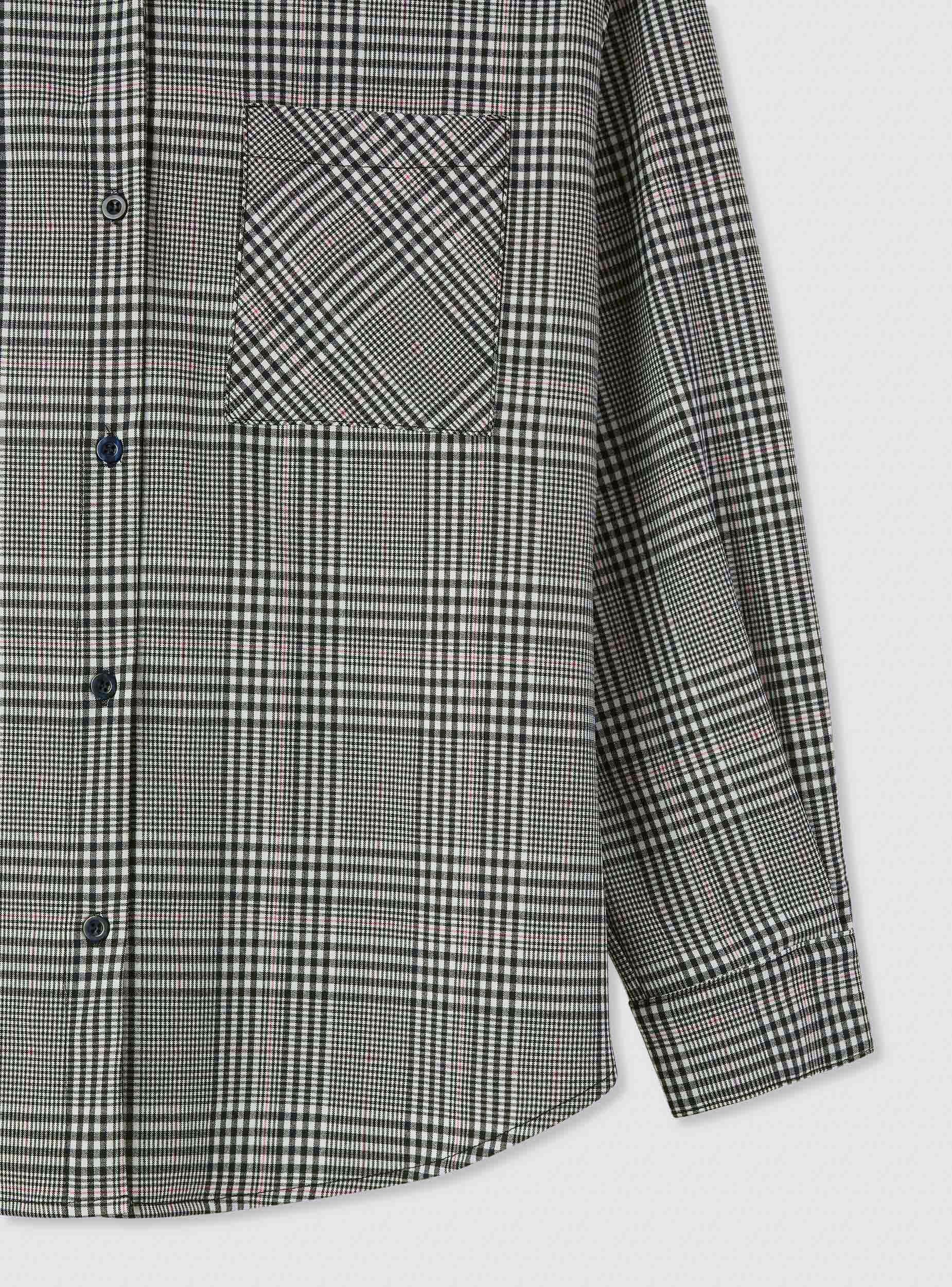 Camicia over a quadri con tasche - Image 5