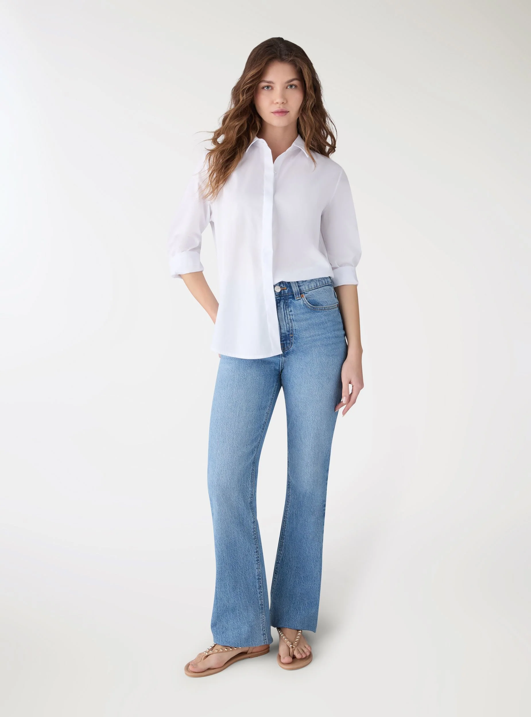 Camicia over a tinta unita - Image 3