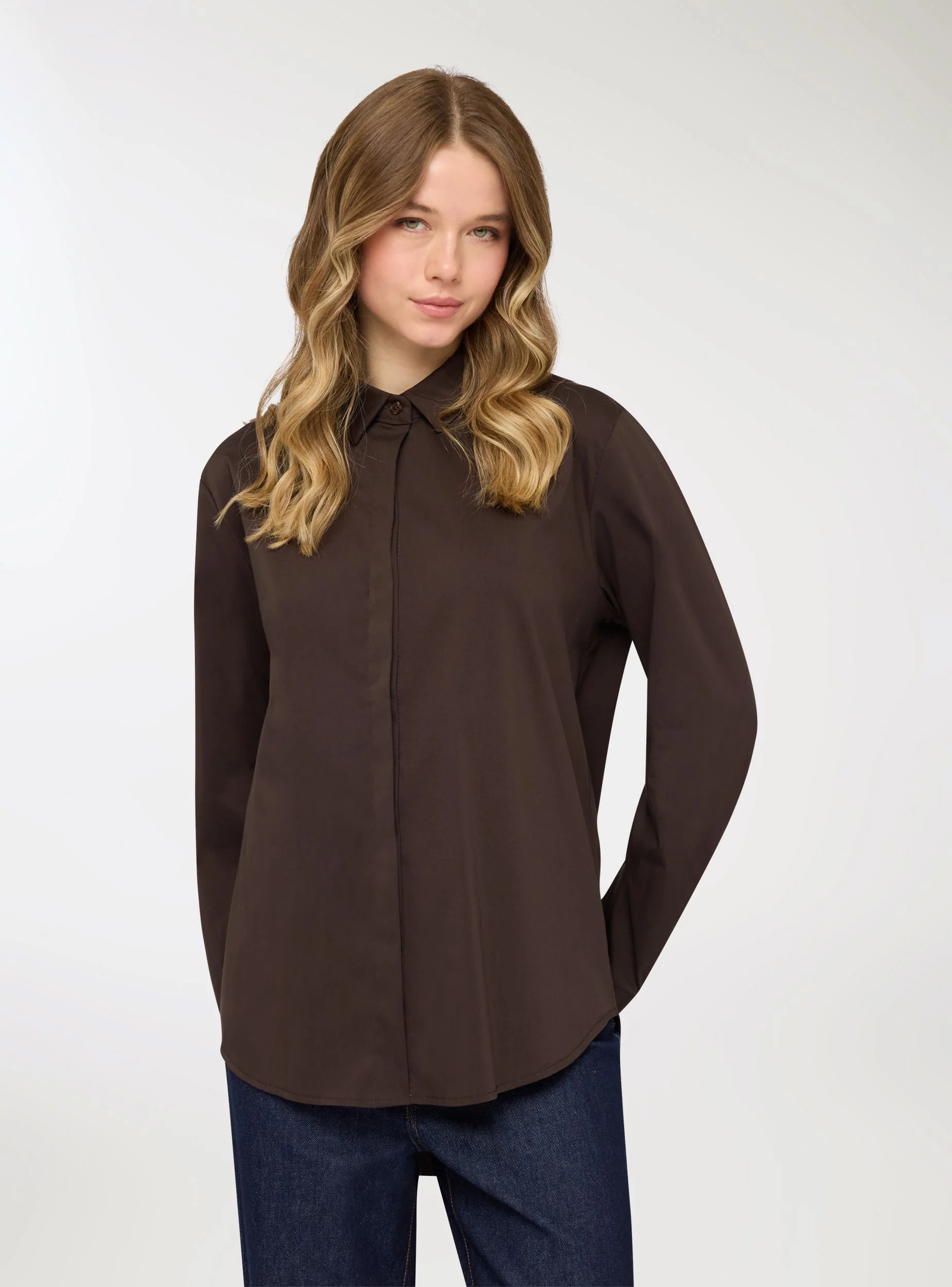 Camicia over a tinta unita - Image 2