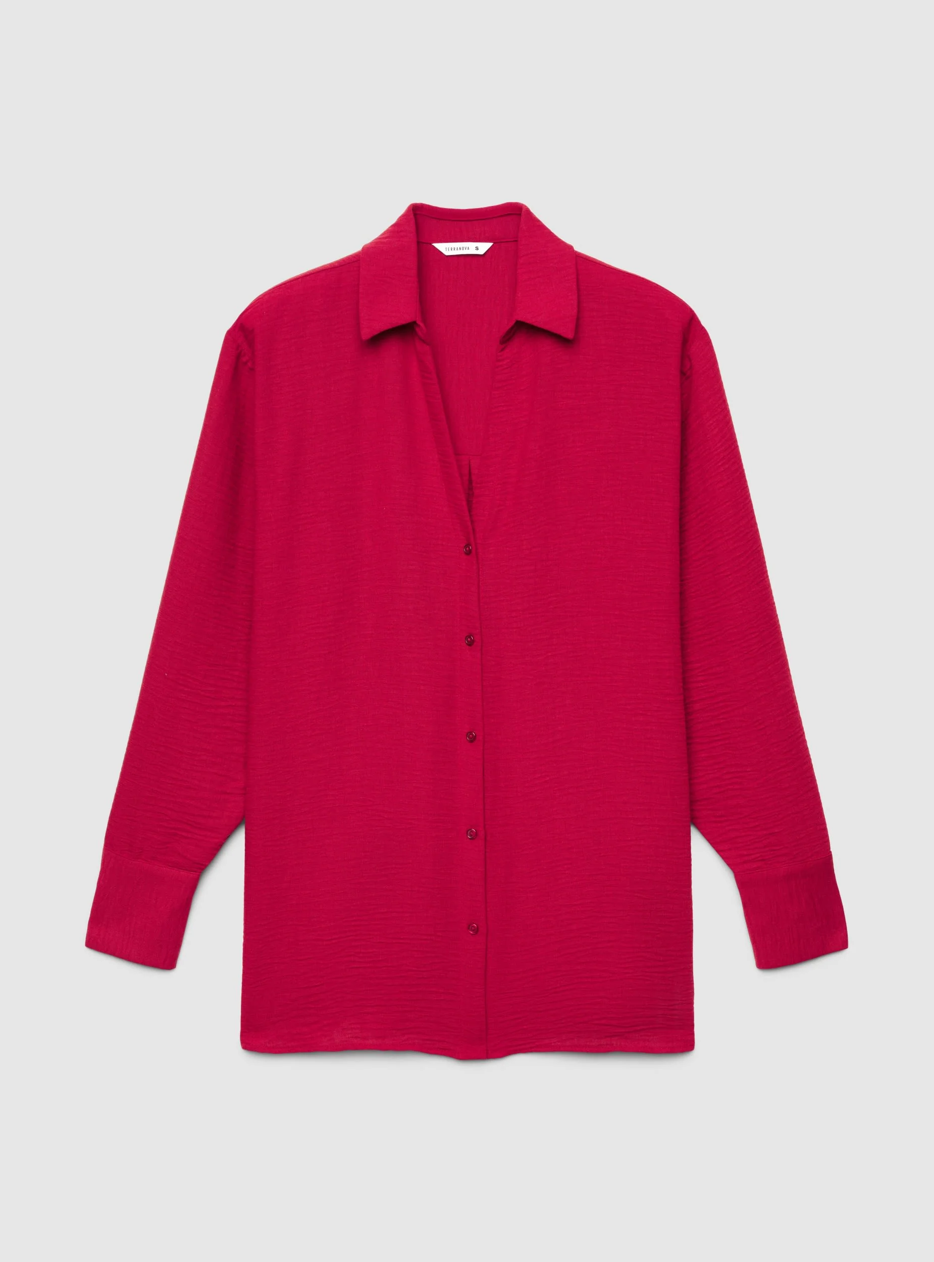 Camicia over effetto lino - Image 6