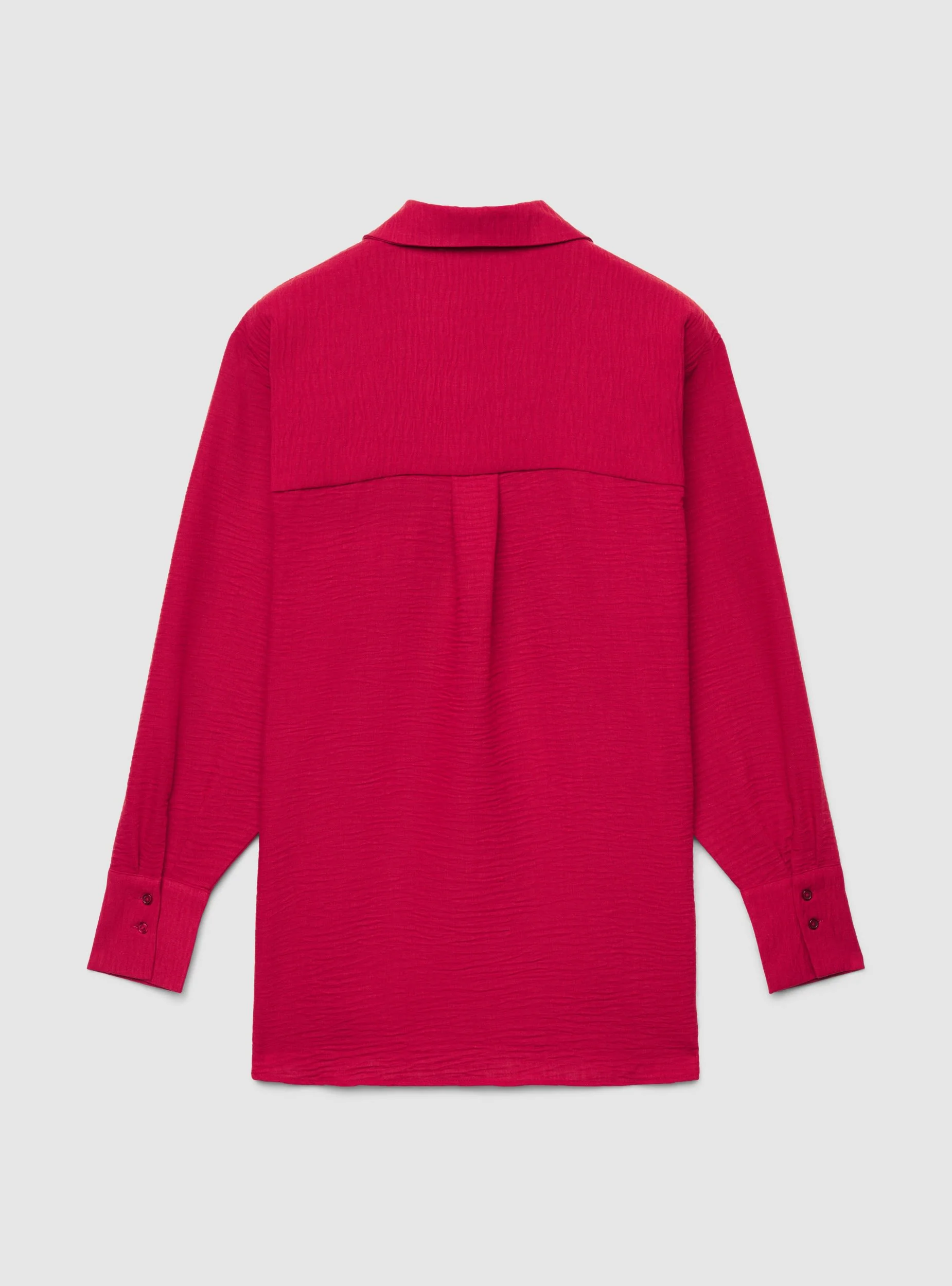 Camicia over effetto lino - Image 7