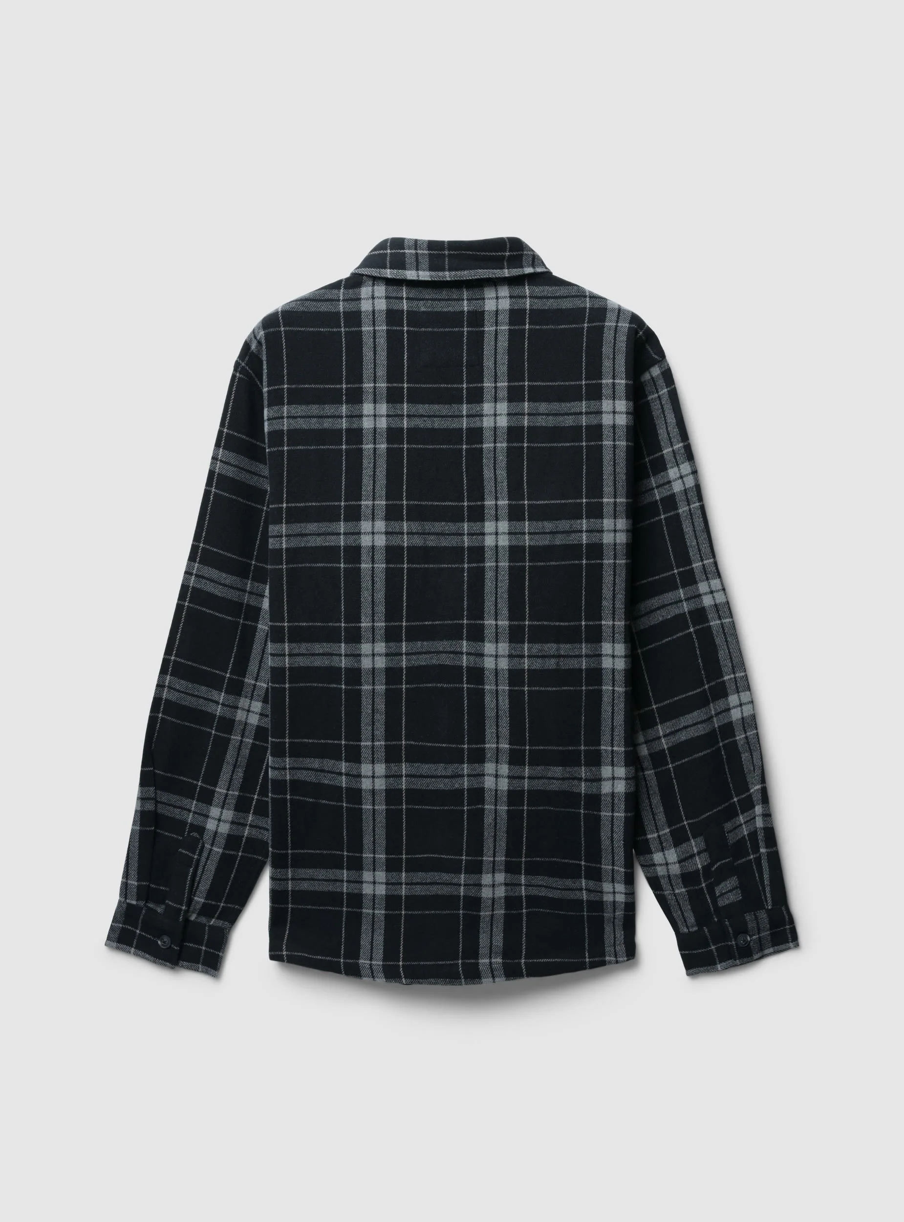 Camicia shacket in flanella a quadri - Image 5