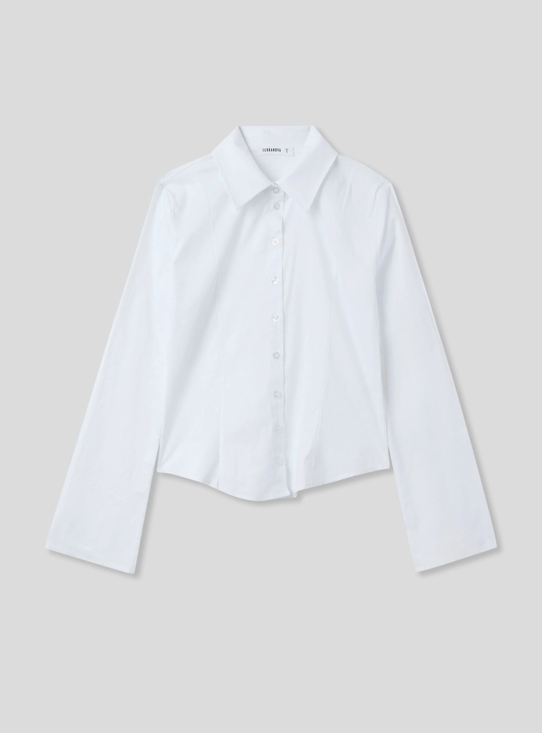 Camicia slim fit in popeline - Image 5