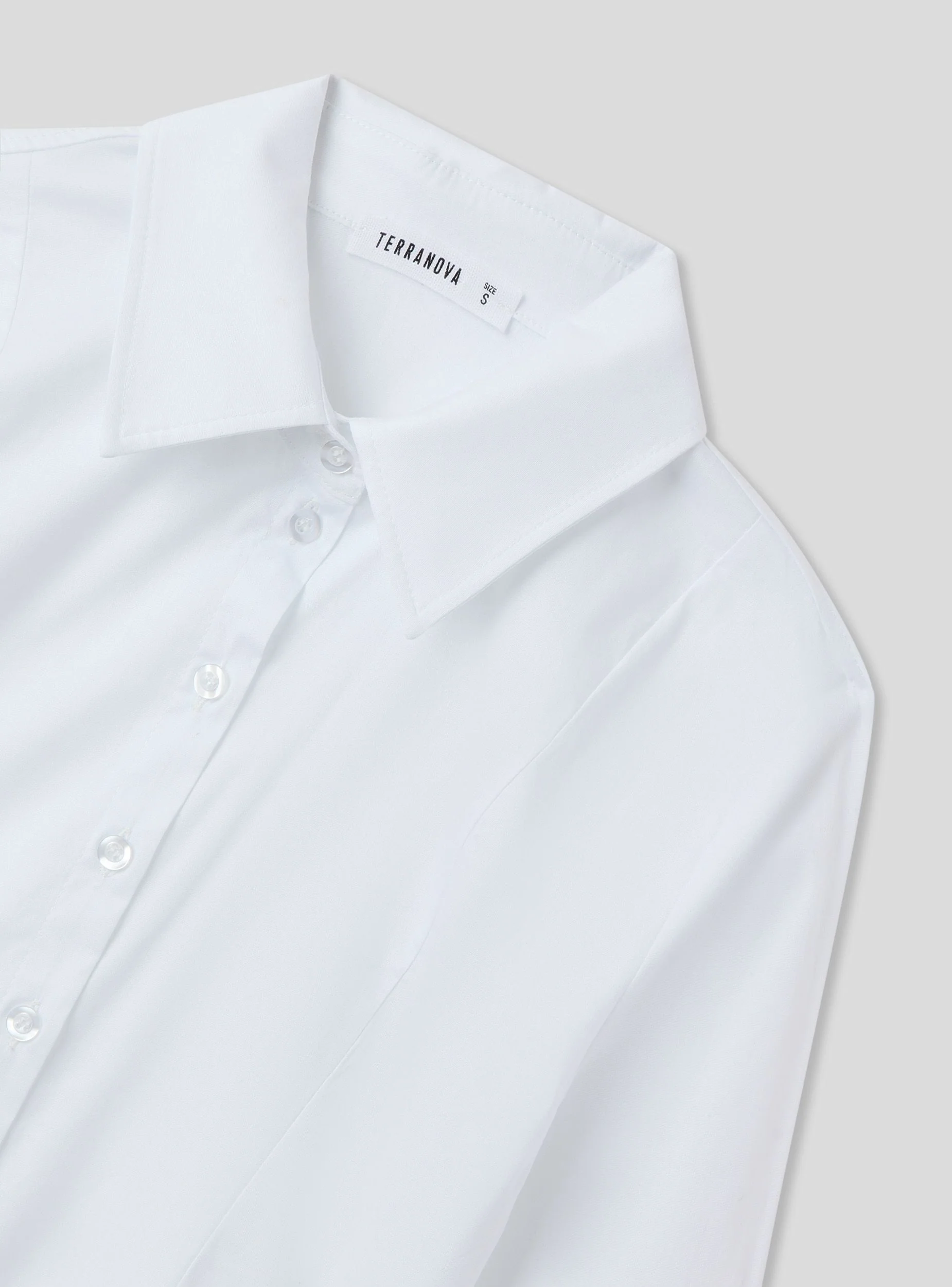 Camicia slim fit in popeline - Image 6