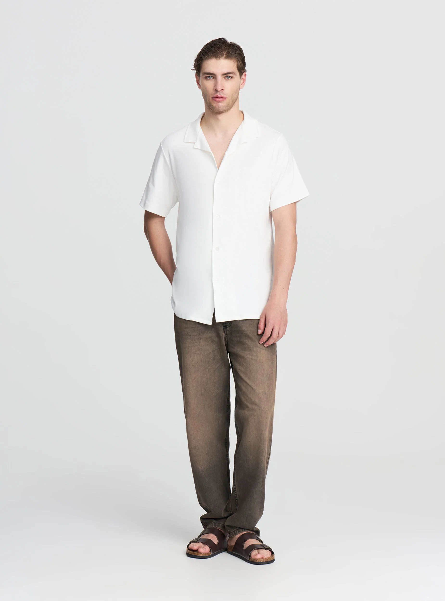 Camicia tinta unita - Image 2