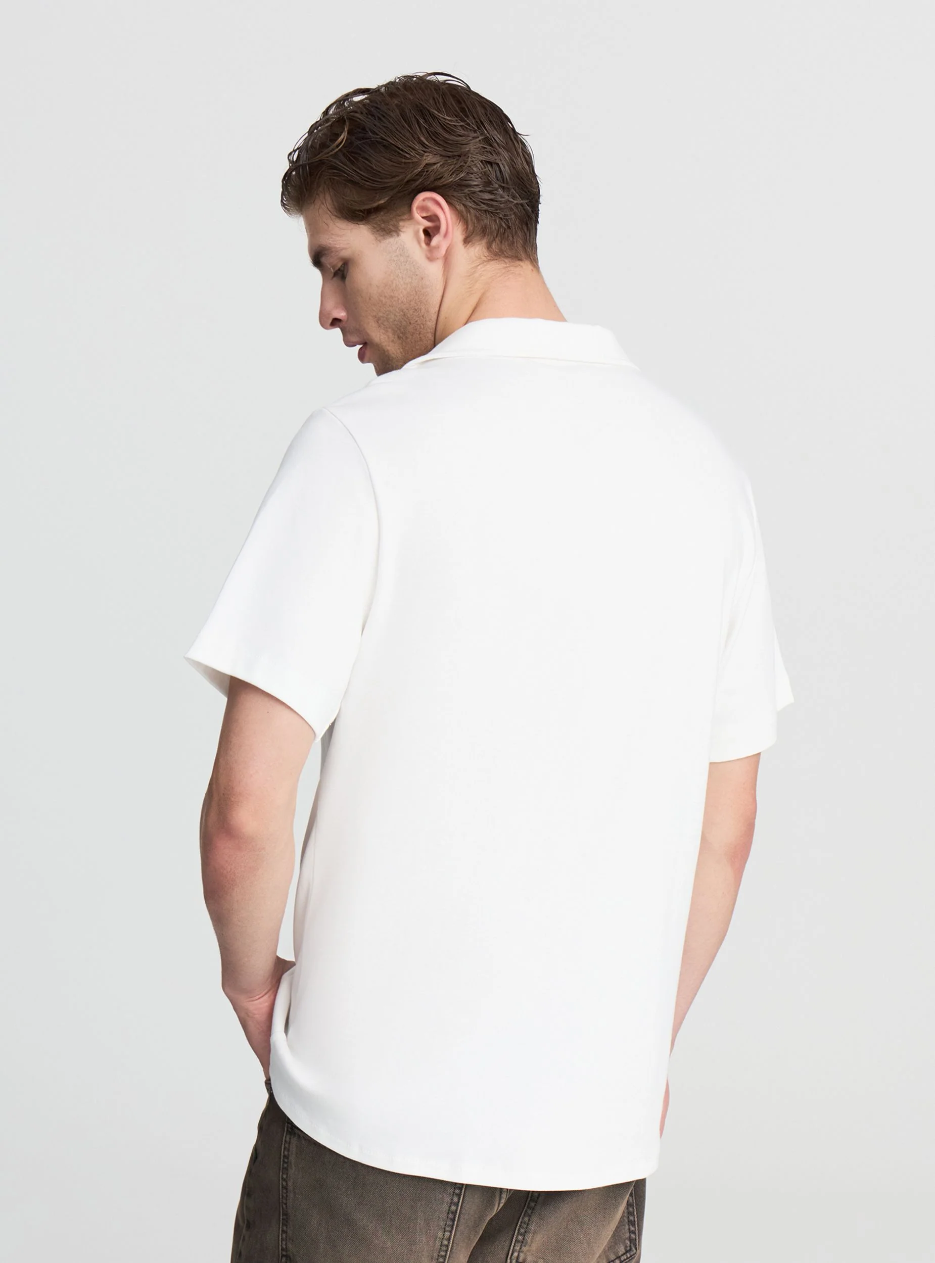 Camicia tinta unita - Image 3