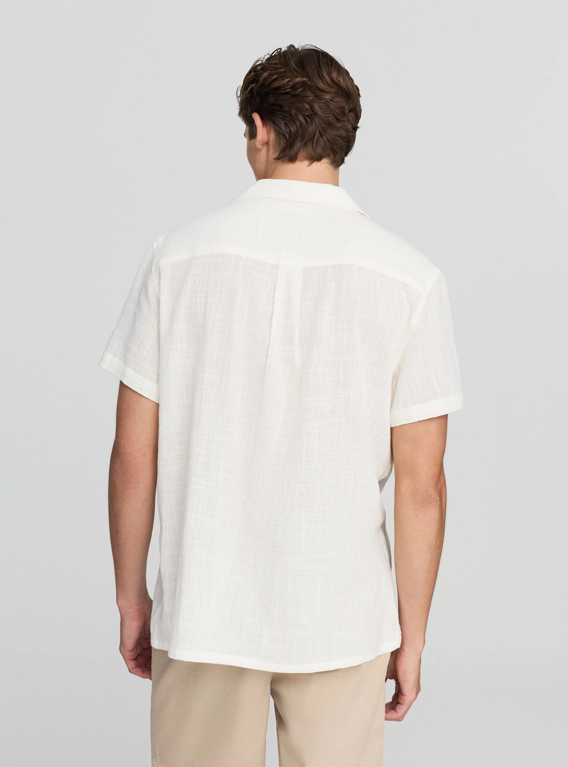 Camicia tinta unita classica - Image 2
