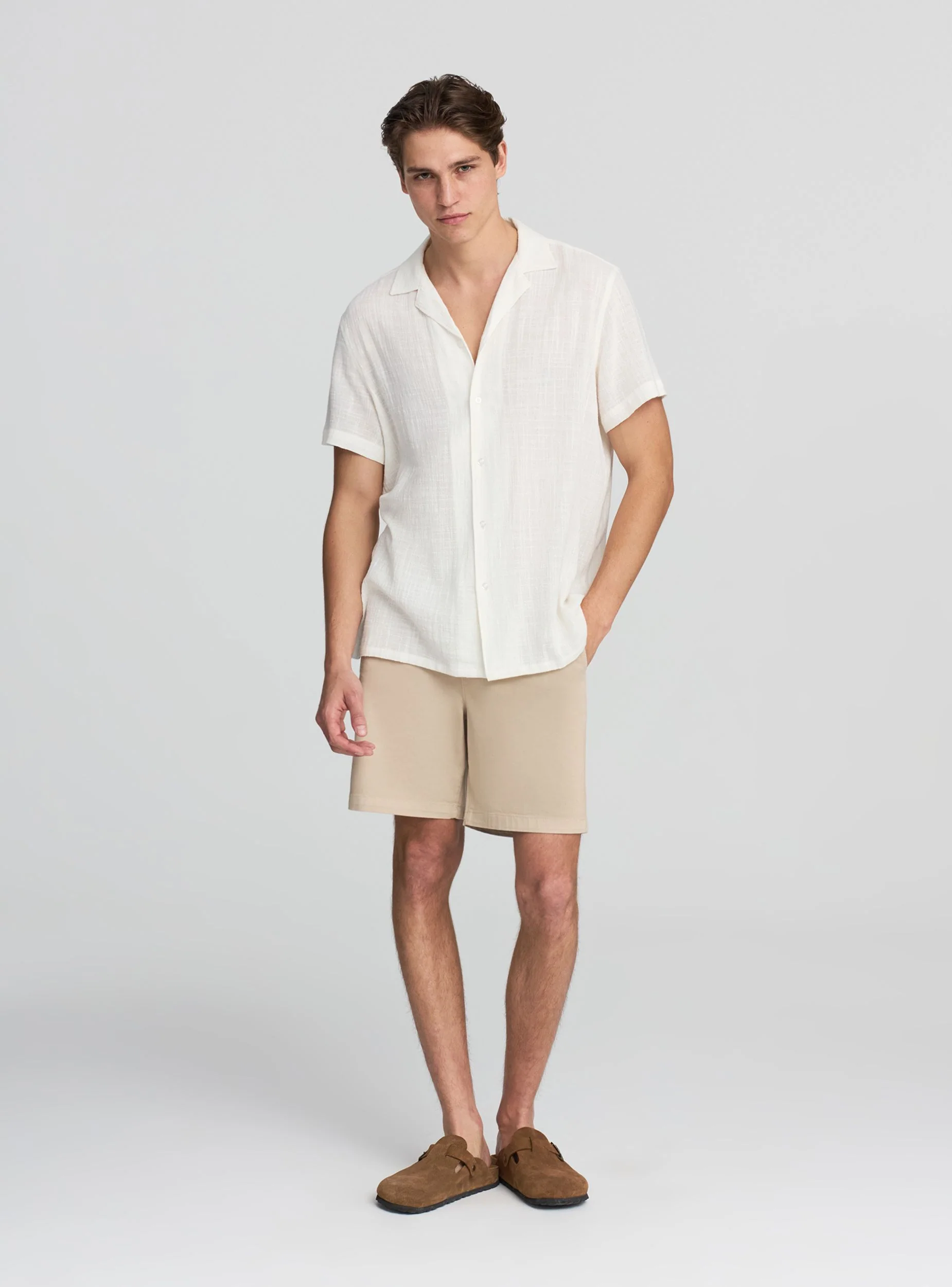Camicia tinta unita classica - Image 3